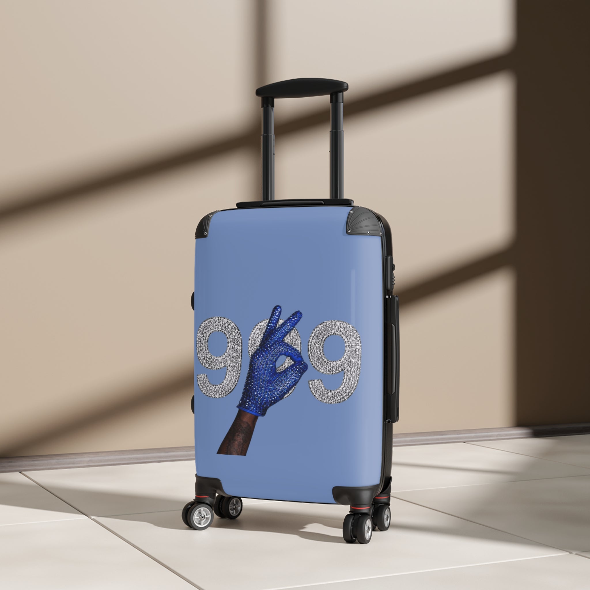 Blue 999 Suitcase