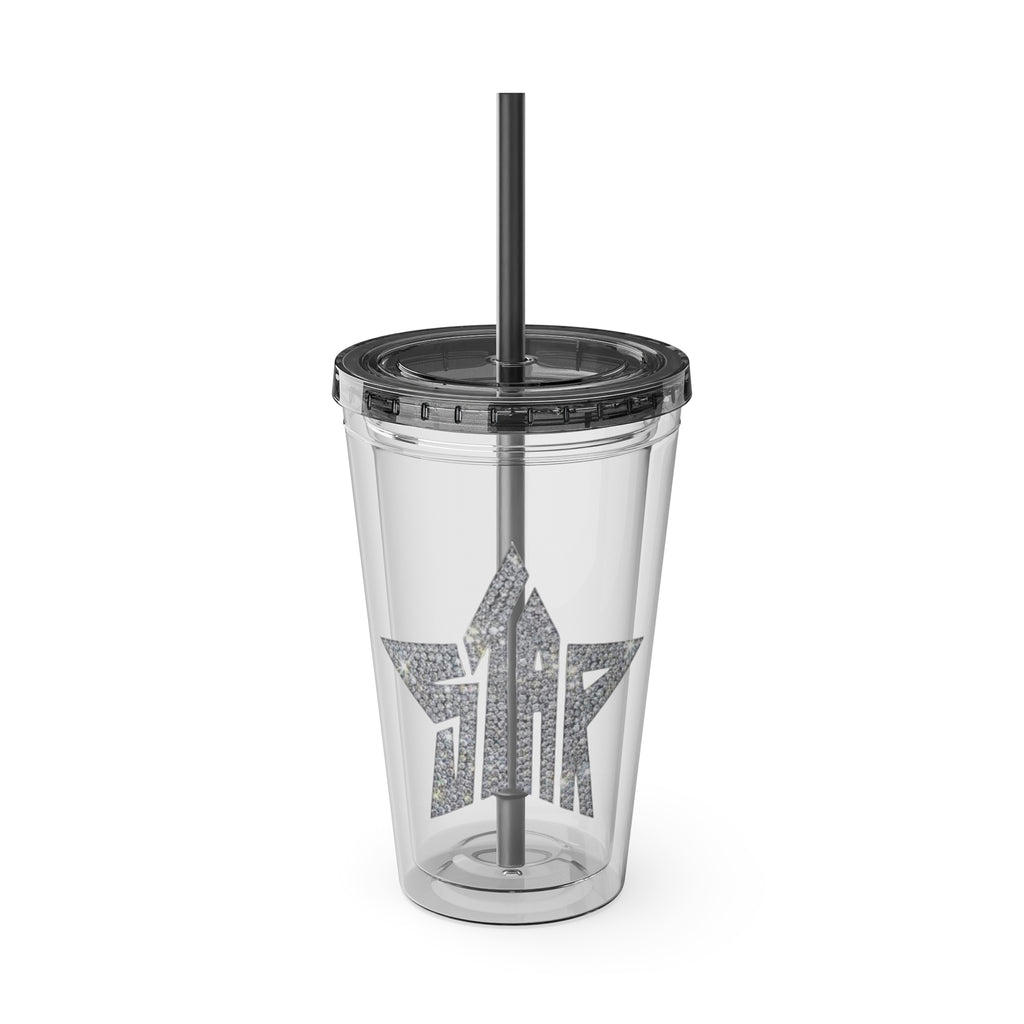 Bicchiere VVS Star con Cannuccia, 470ml