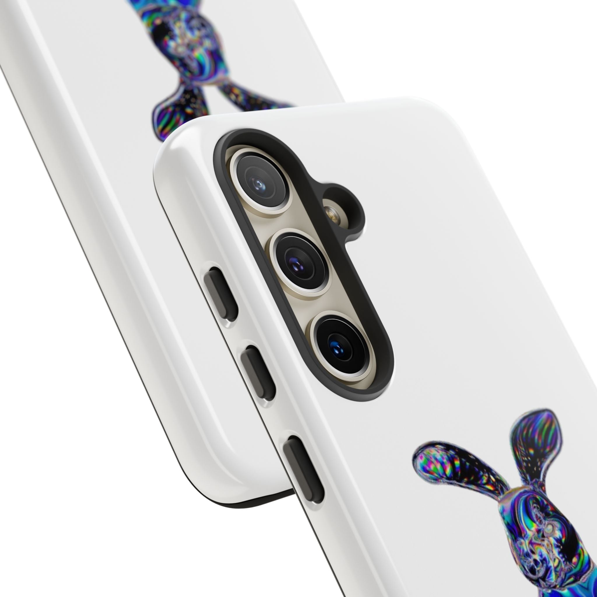 Cover per telefono con coniglio olografico