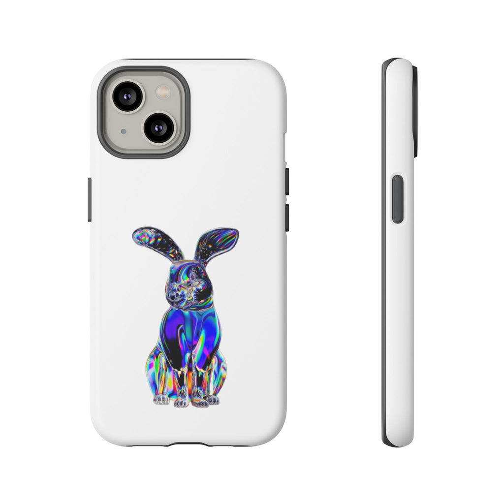 Cover per telefono con coniglio olografico