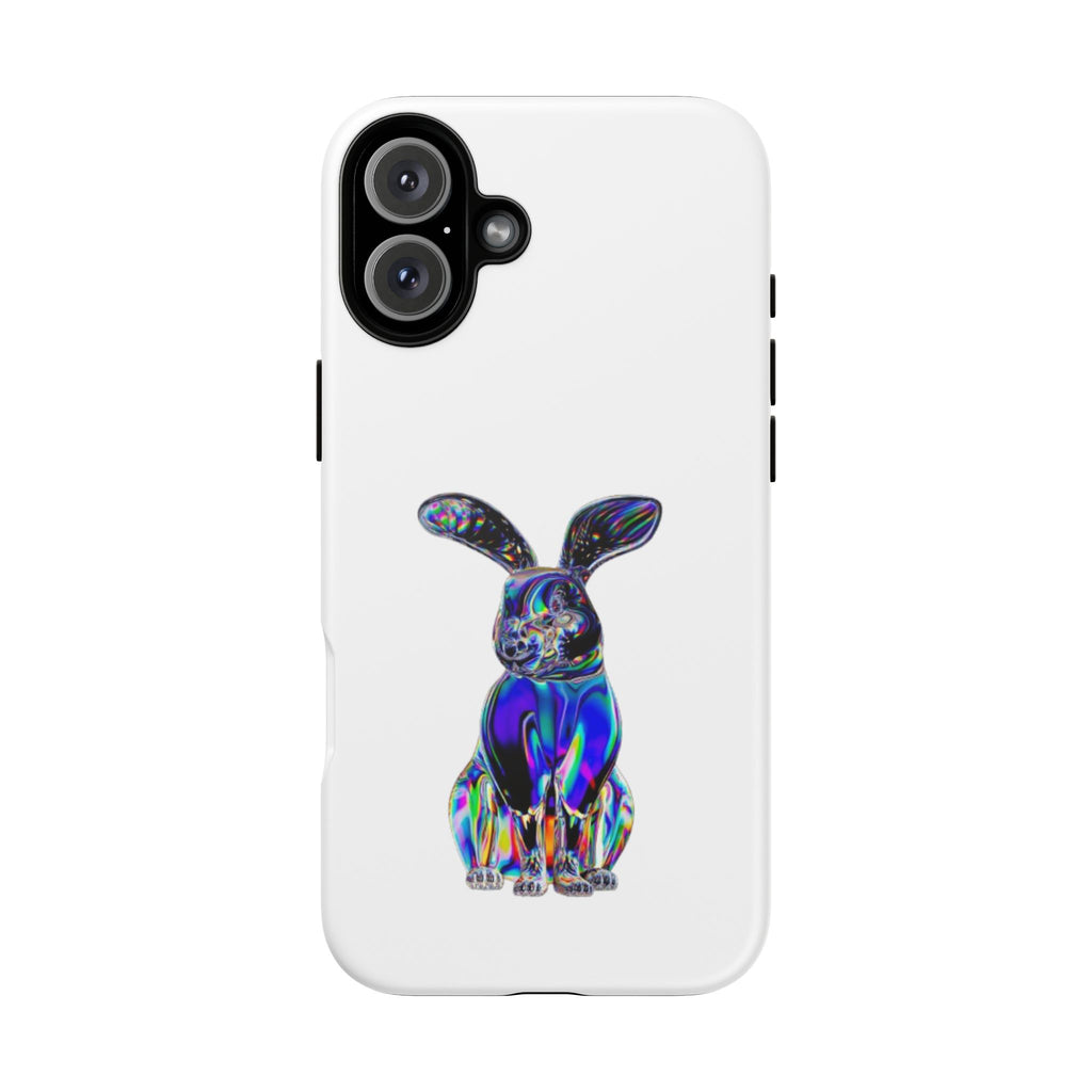 Cover per telefono con coniglio olografico