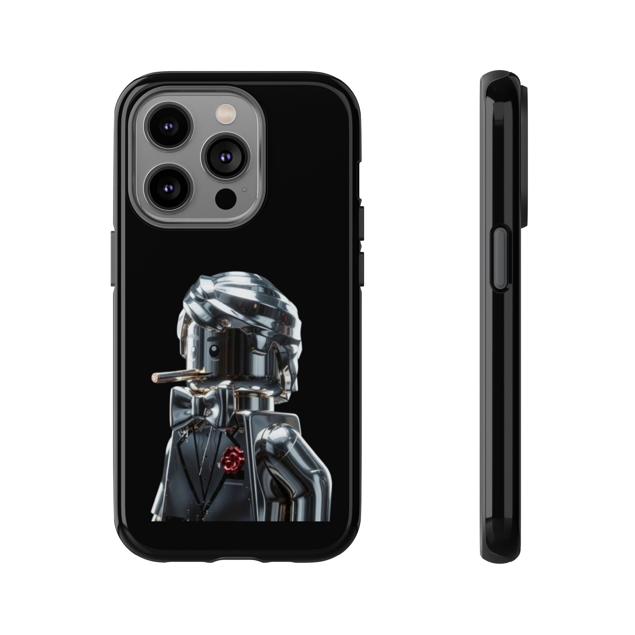 Shiny Brickman Phone Case