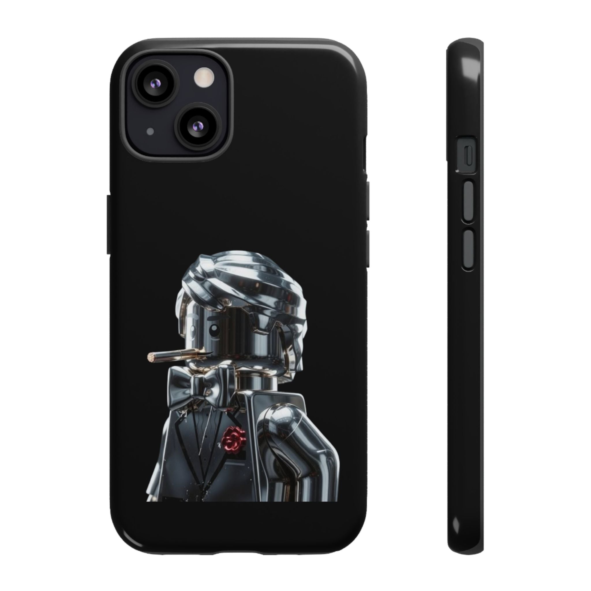 Shiny Brickman Phone Case