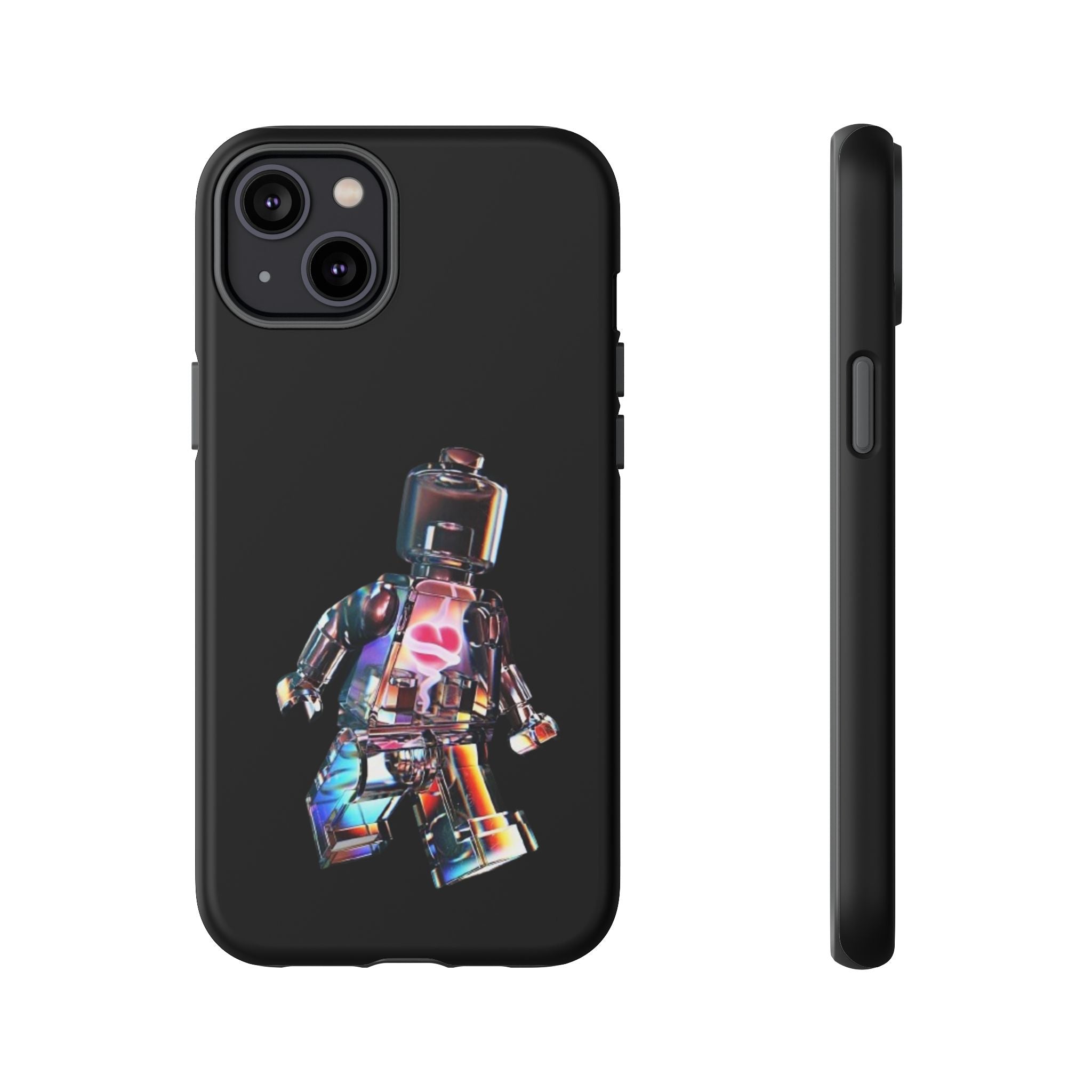 Holographic Brickman Phone Case