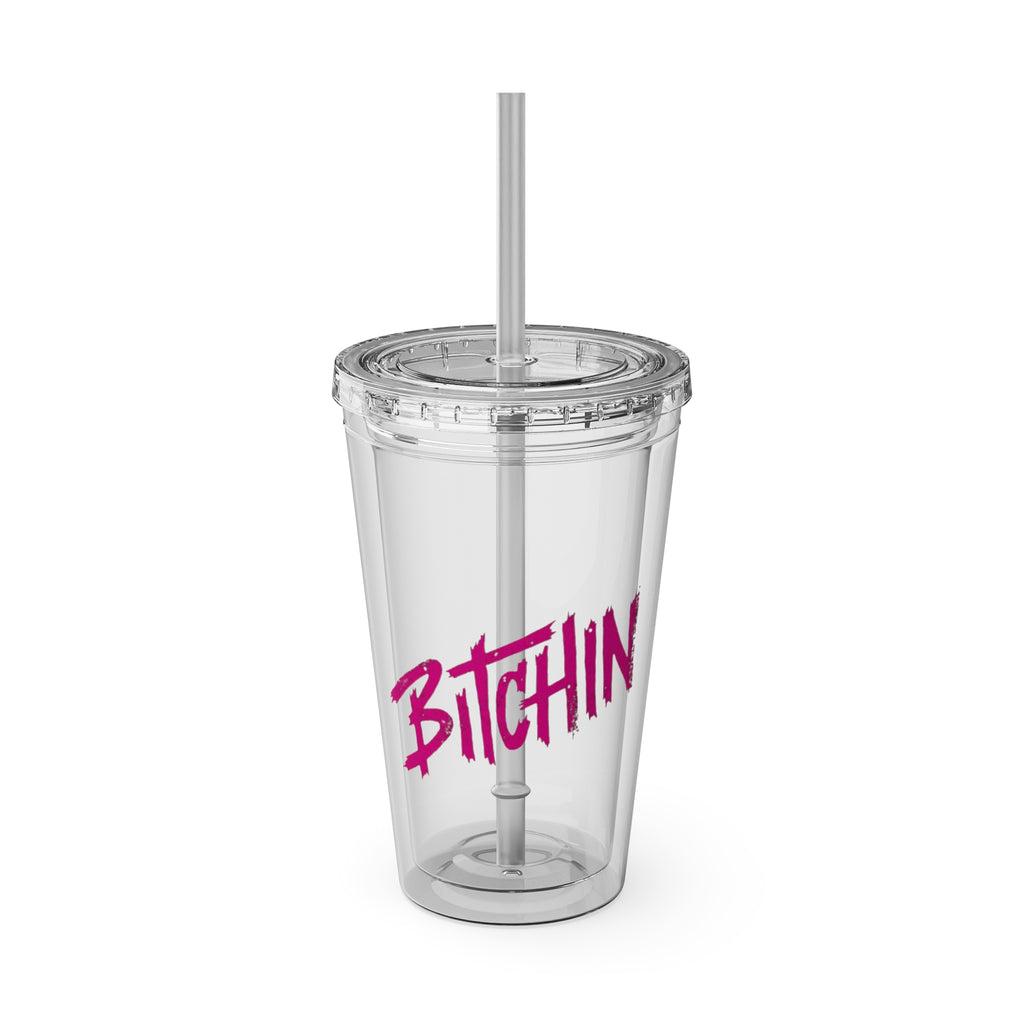 Bicchiere con Cannuccia da 16oz
