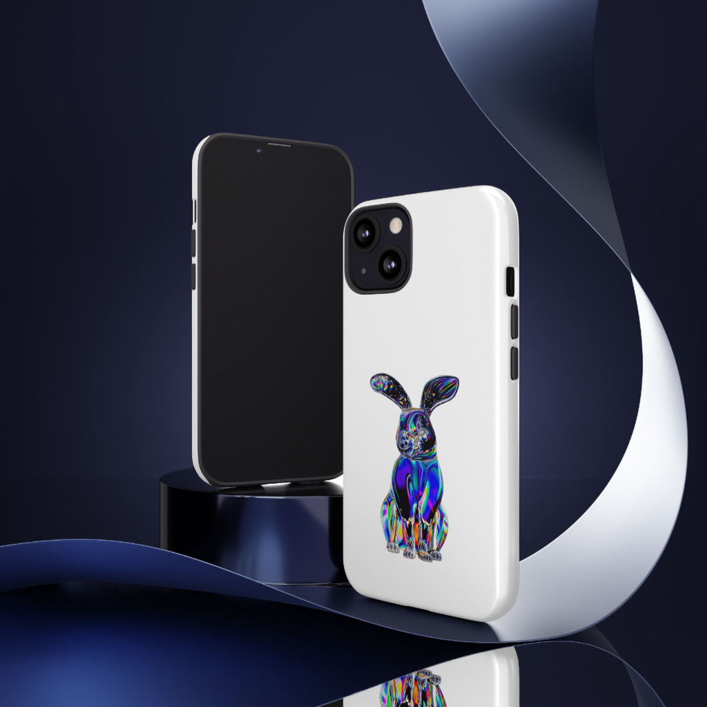 Cover per telefono con coniglio olografico