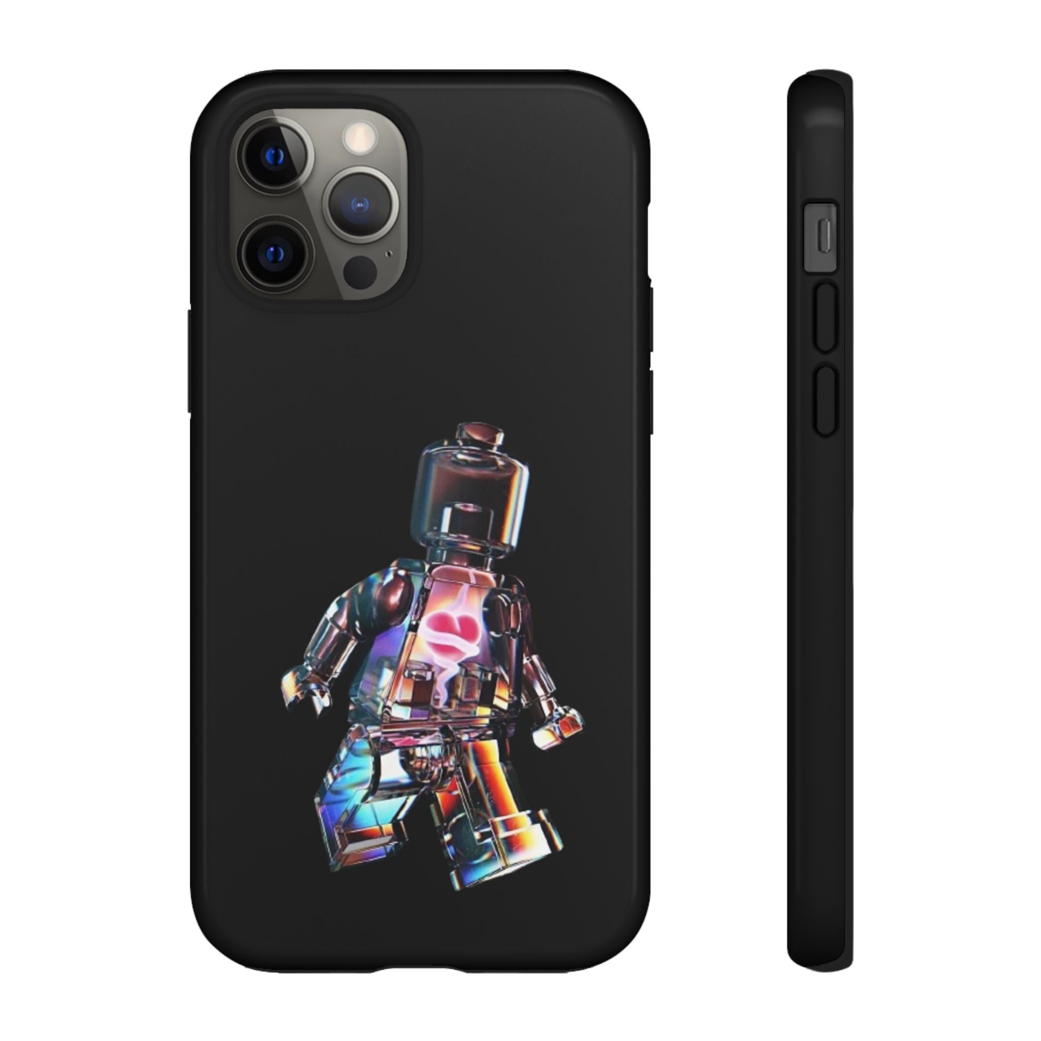 Holographic Brickman Phone Case