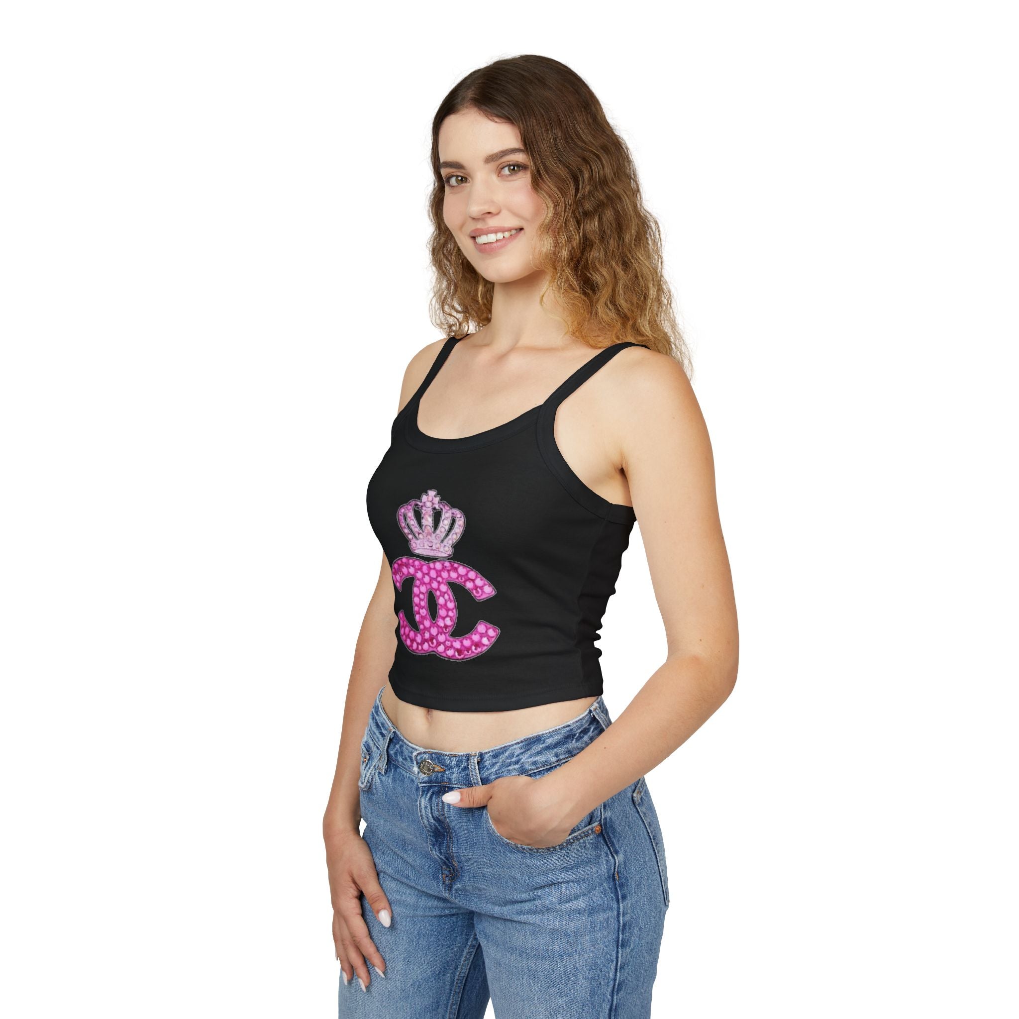 Top crop a canotta CC Crown