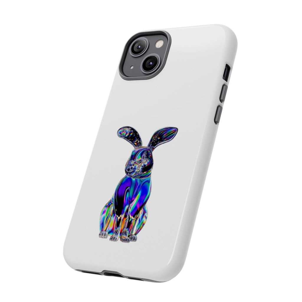Cover per telefono con coniglio olografico