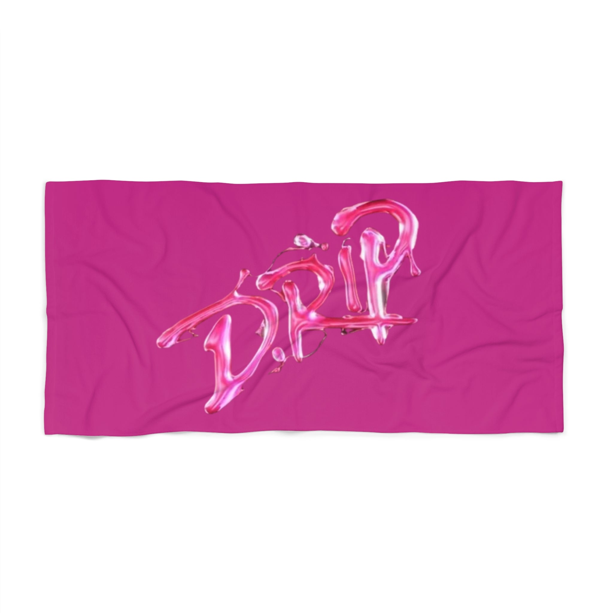 Drip Melt Beach Towel