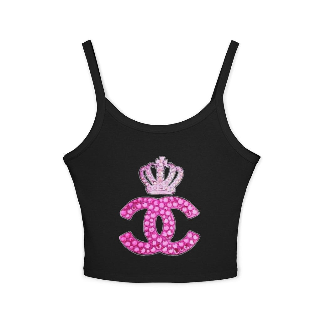 Top crop a canotta CC Crown