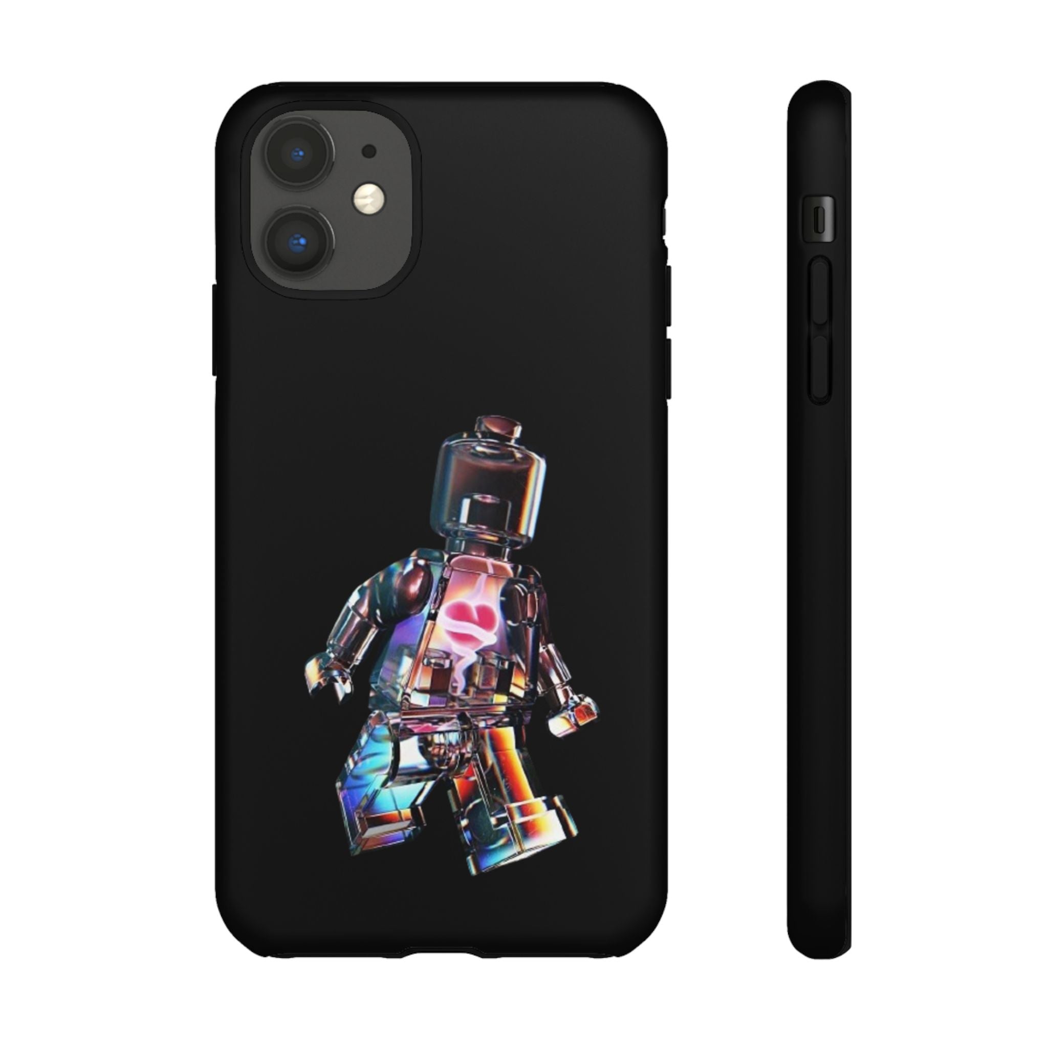 Holographic Brickman Phone Case