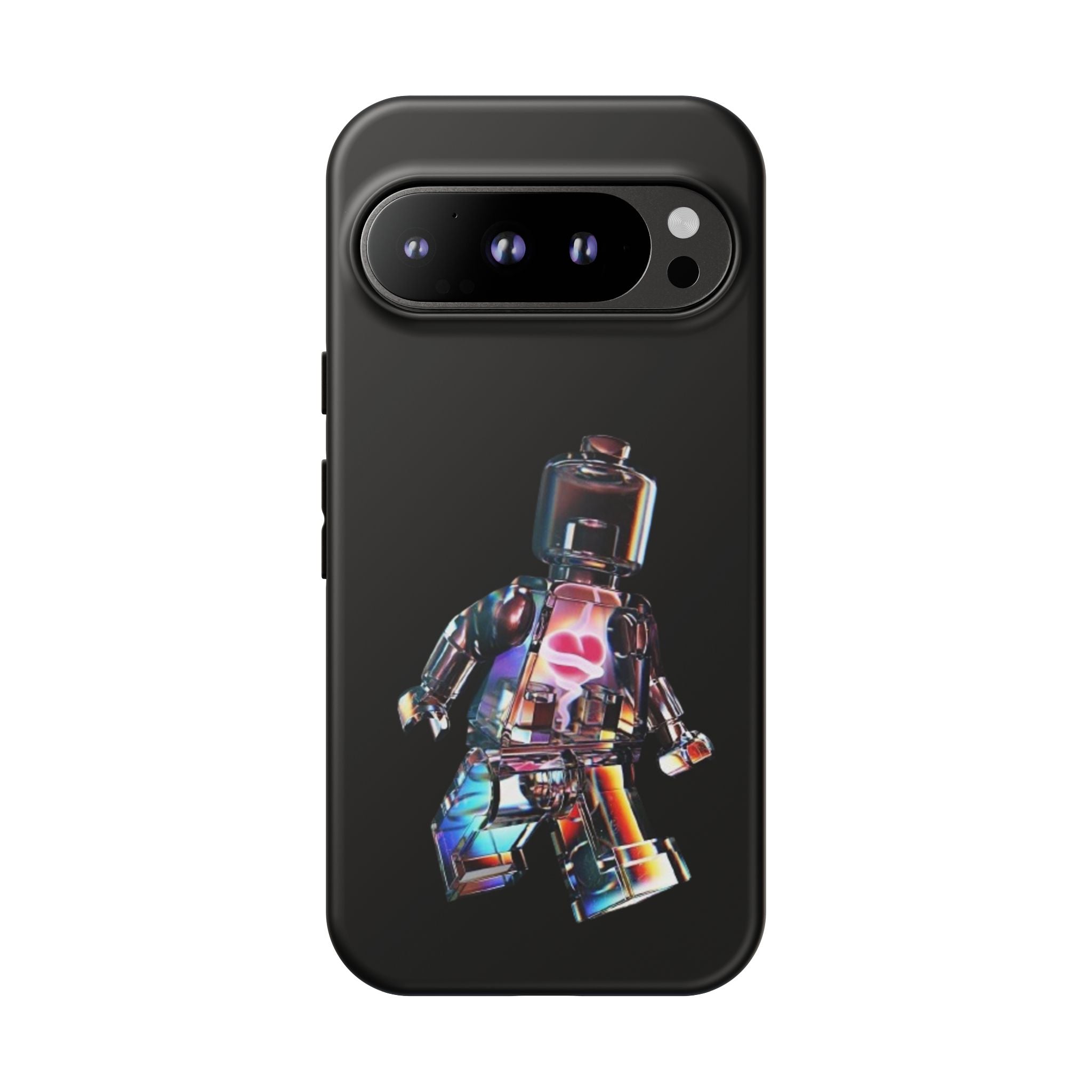 Holographic Brickman Phone Case
