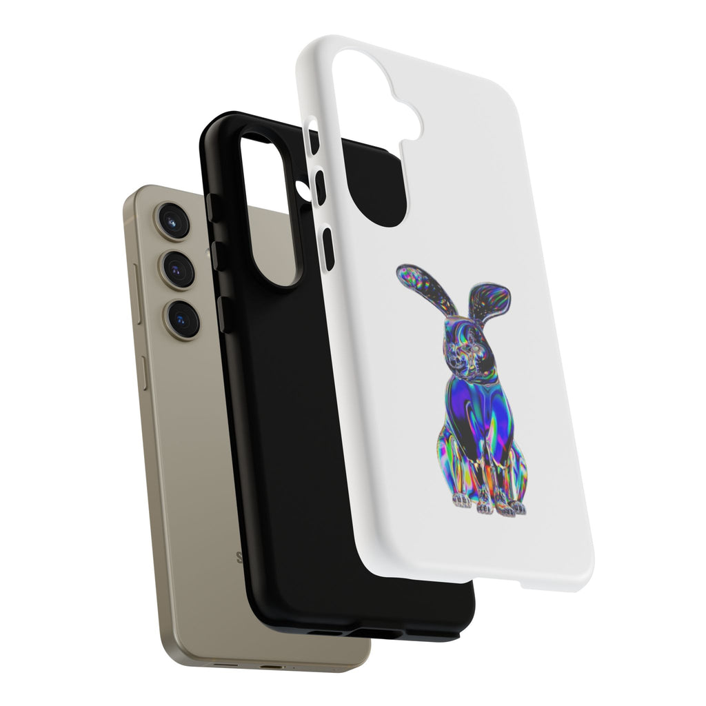 Cover per telefono con coniglio olografico