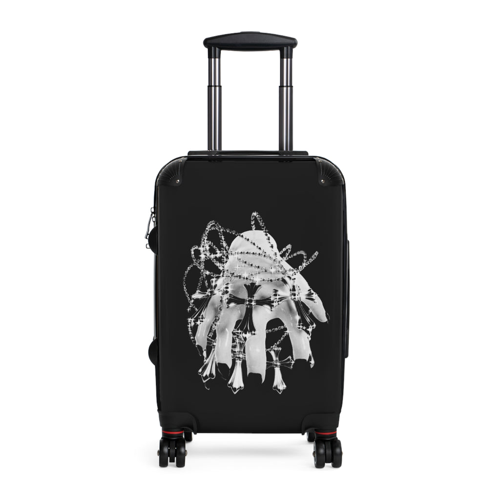 Metal Cross Hand Suitcase