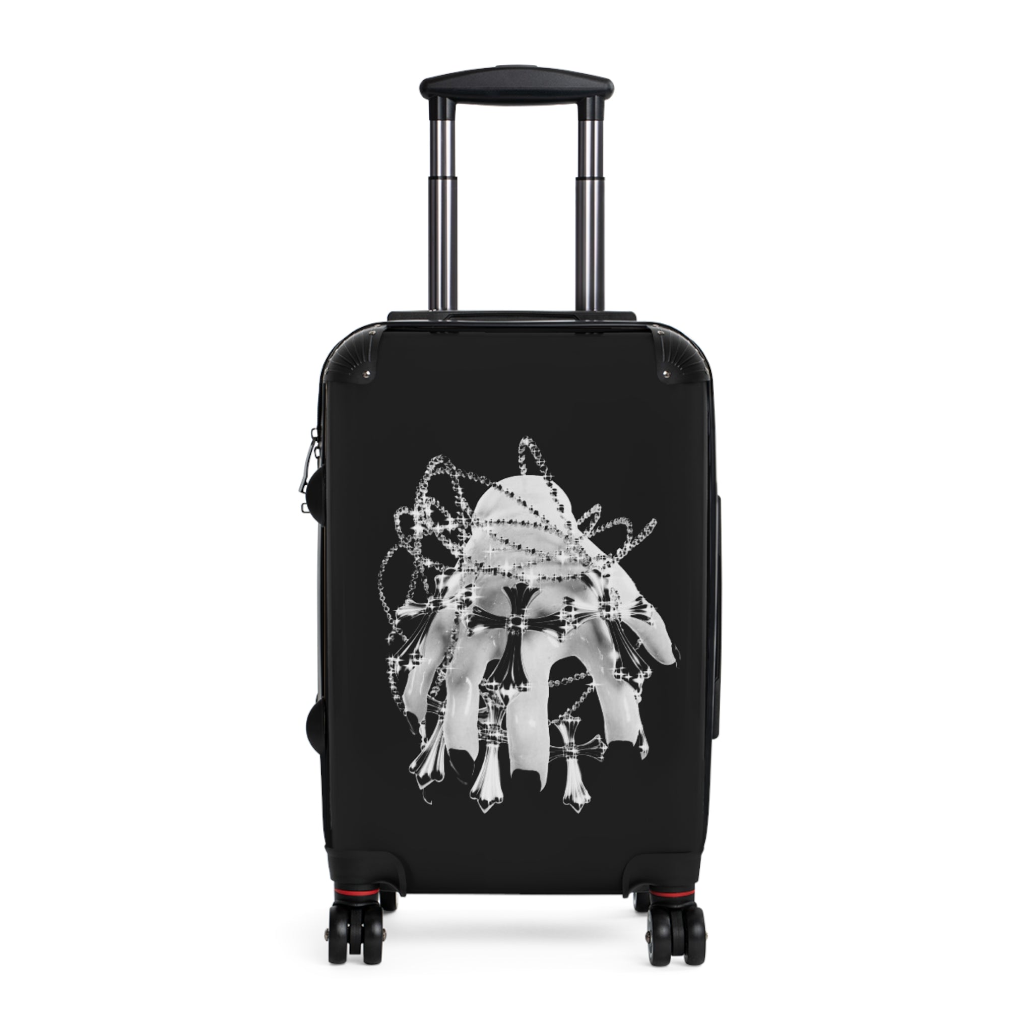 Metal Cross Hand Suitcase