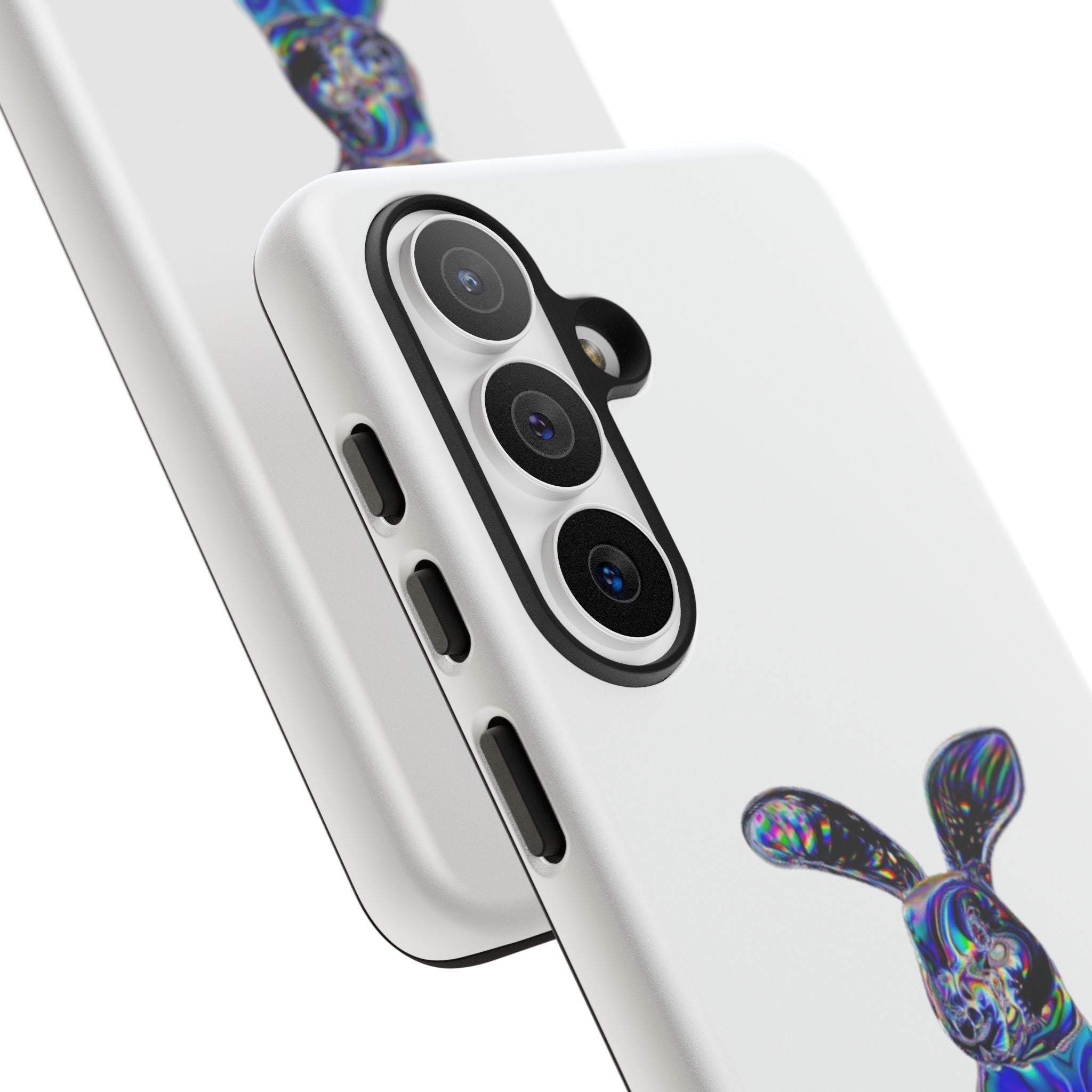 Cover per telefono con coniglio olografico