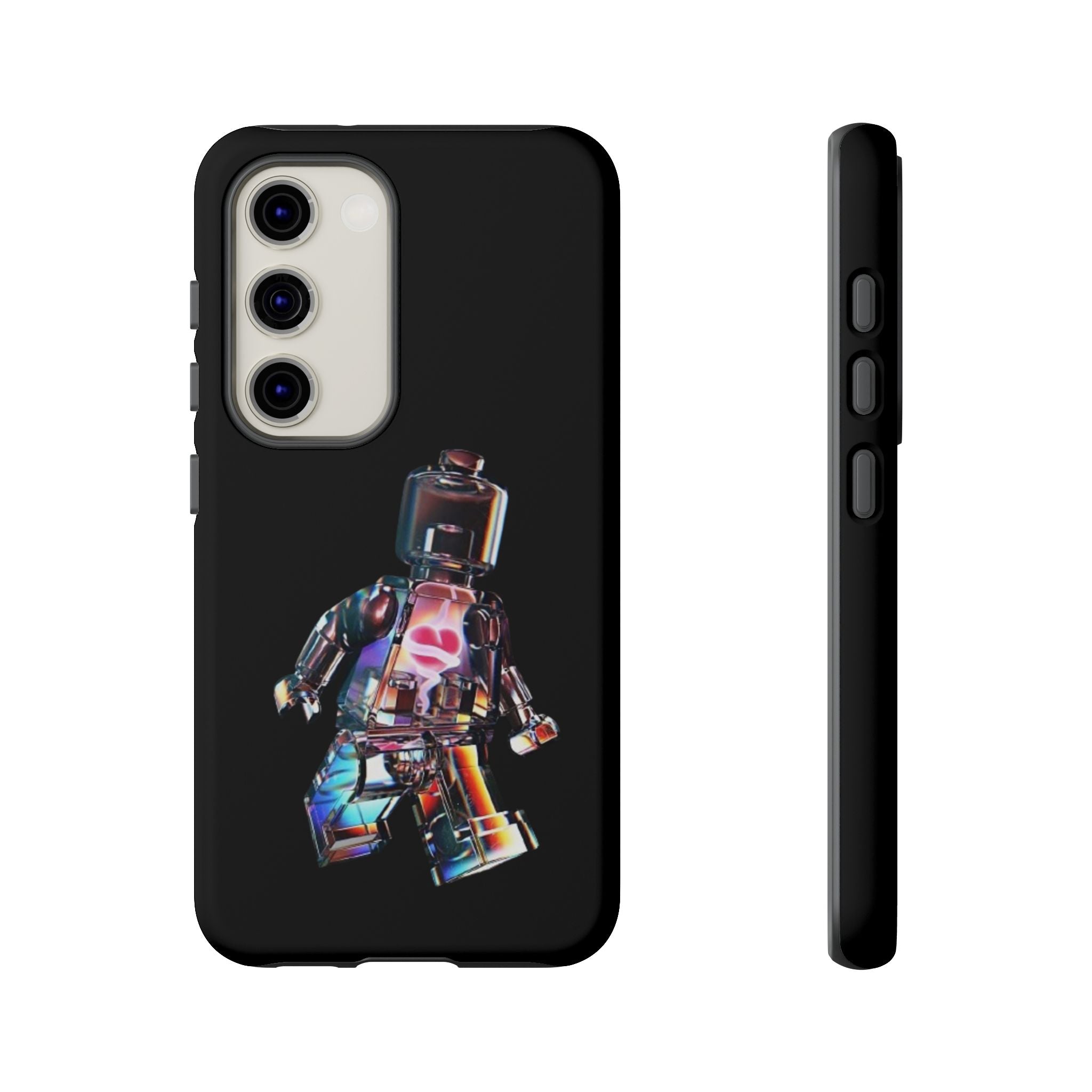 Holographic Brickman Phone Case