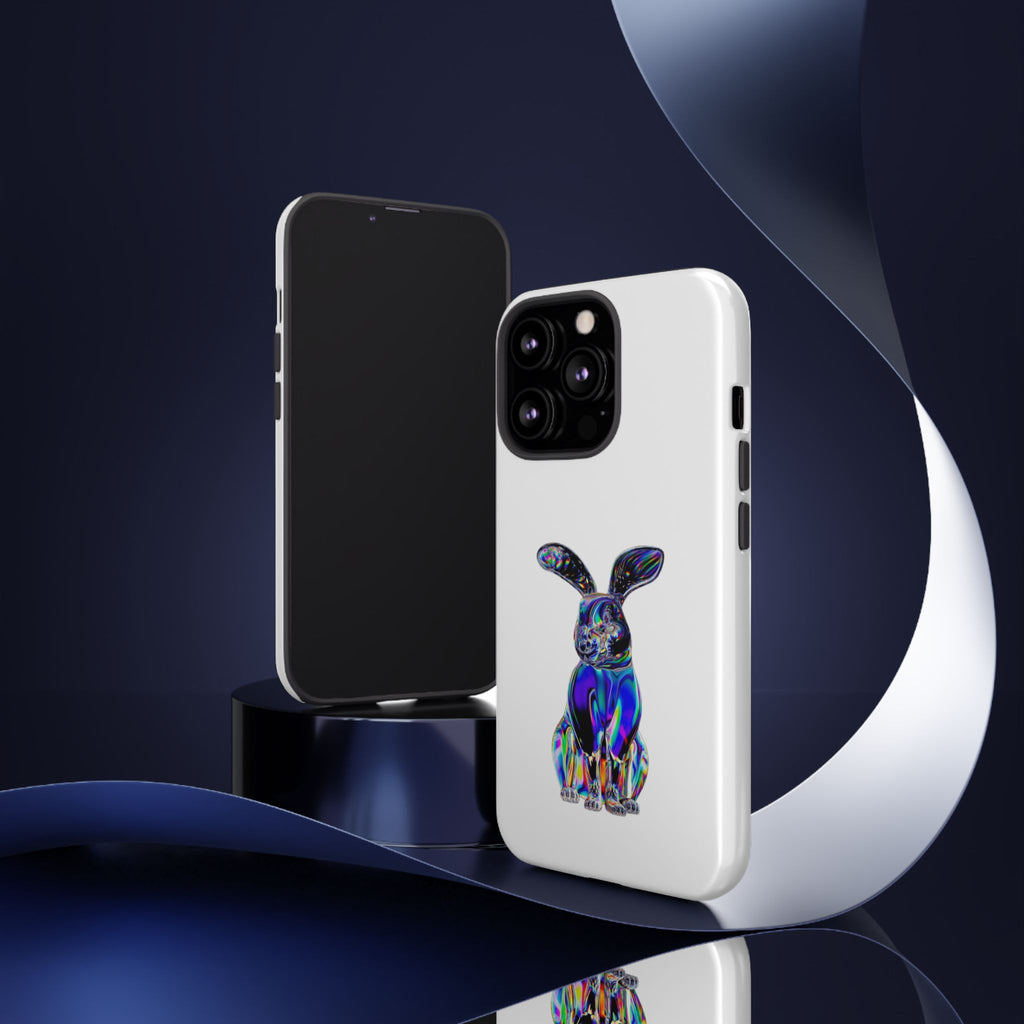 Cover per telefono con coniglio olografico