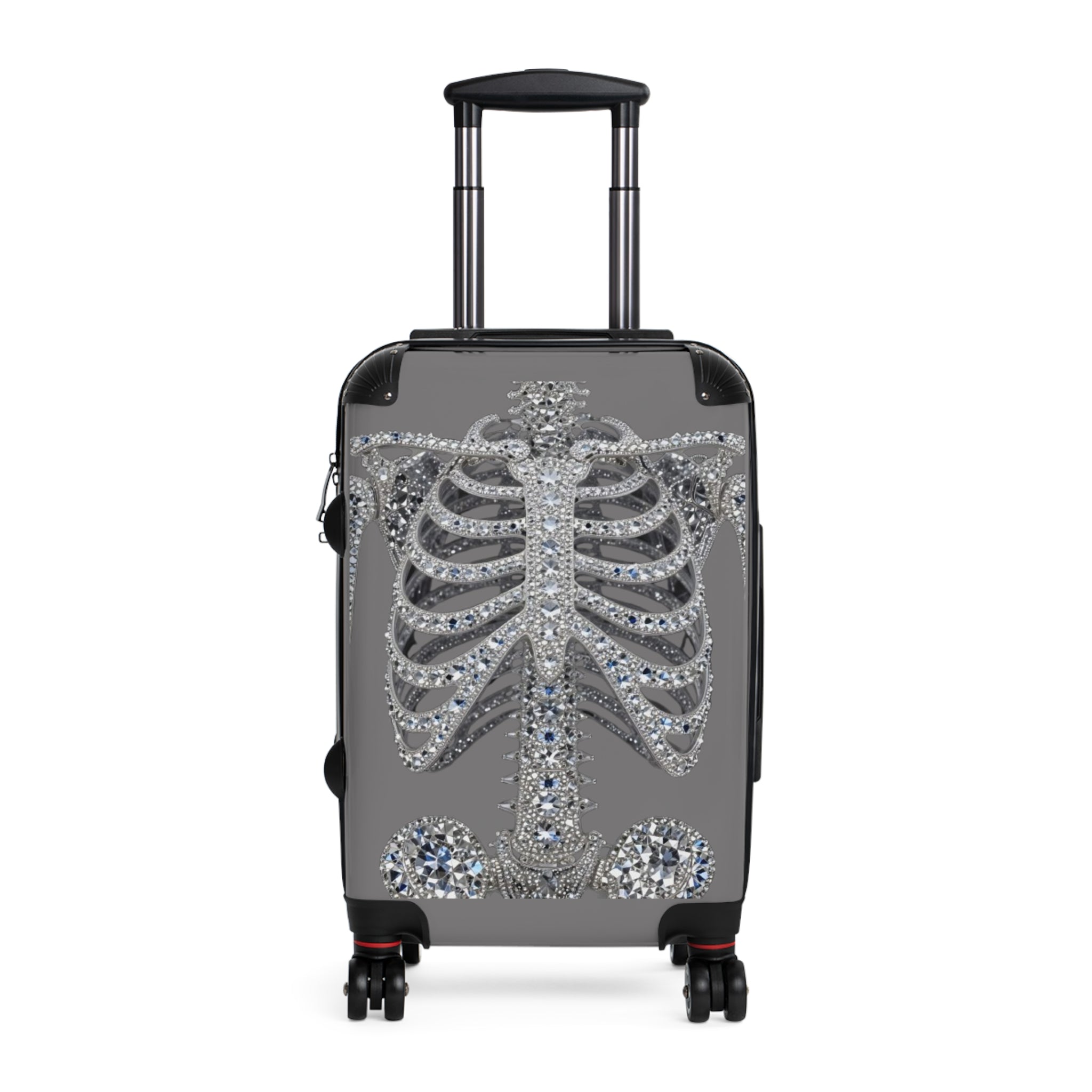 Diamond Skeleton Suitcase