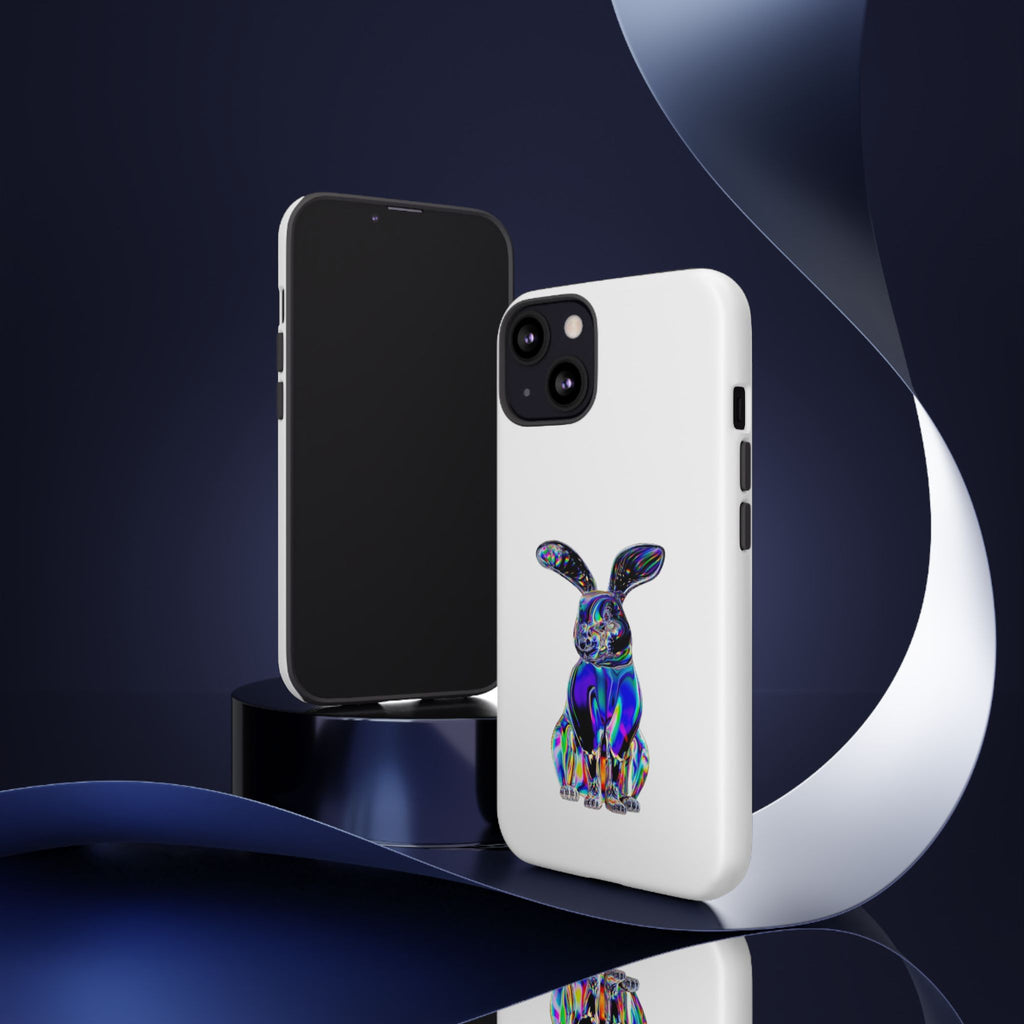 Cover per telefono con coniglio olografico