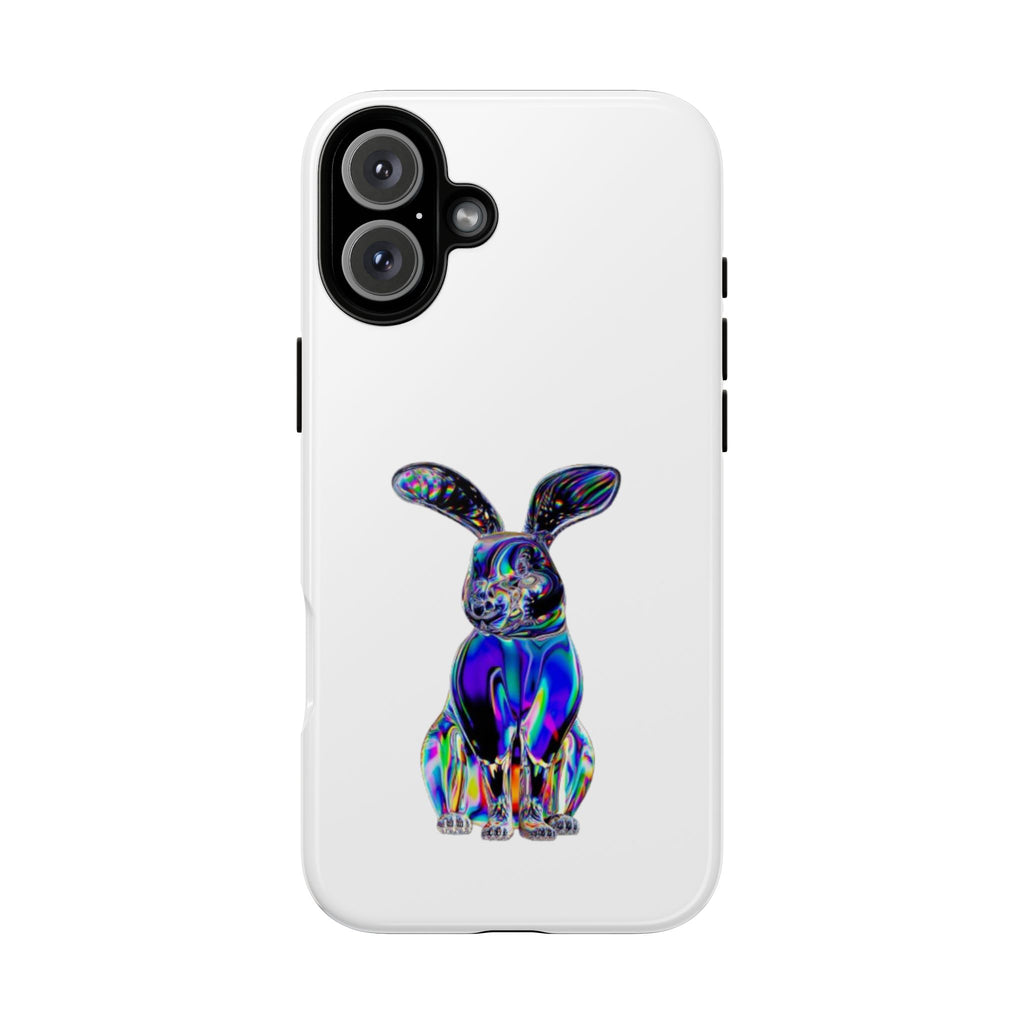 Cover per telefono con coniglio olografico