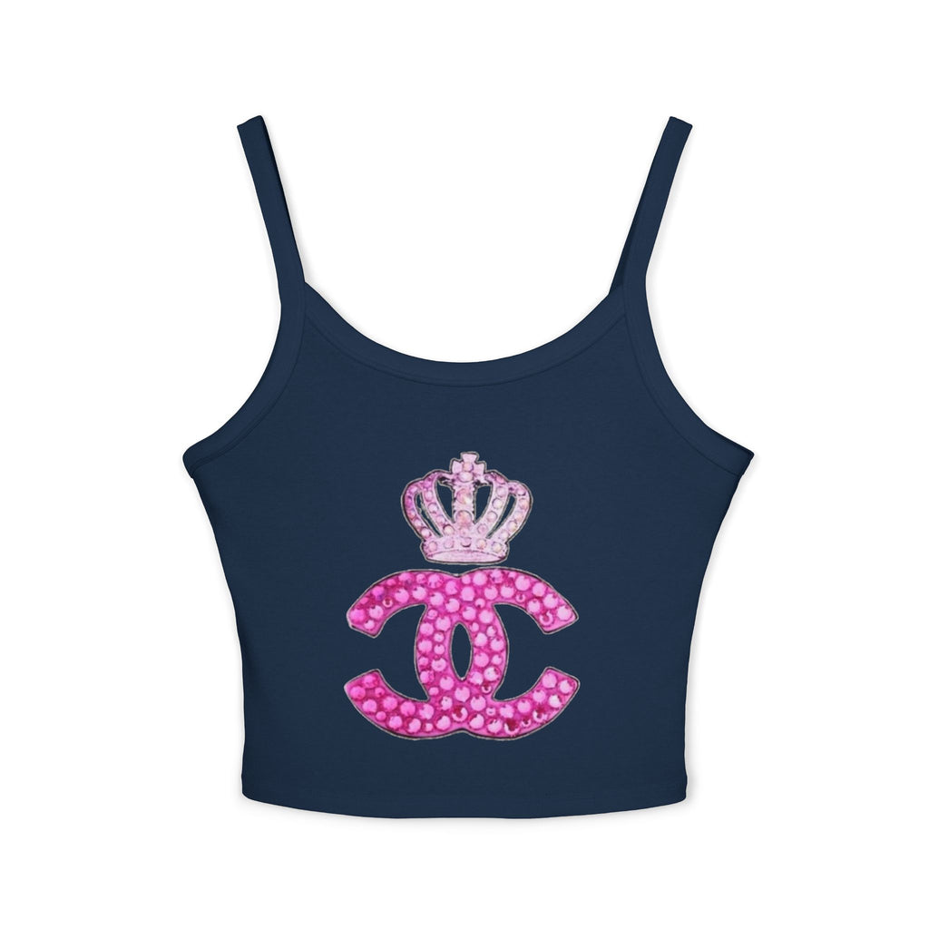 Top crop a canotta CC Crown