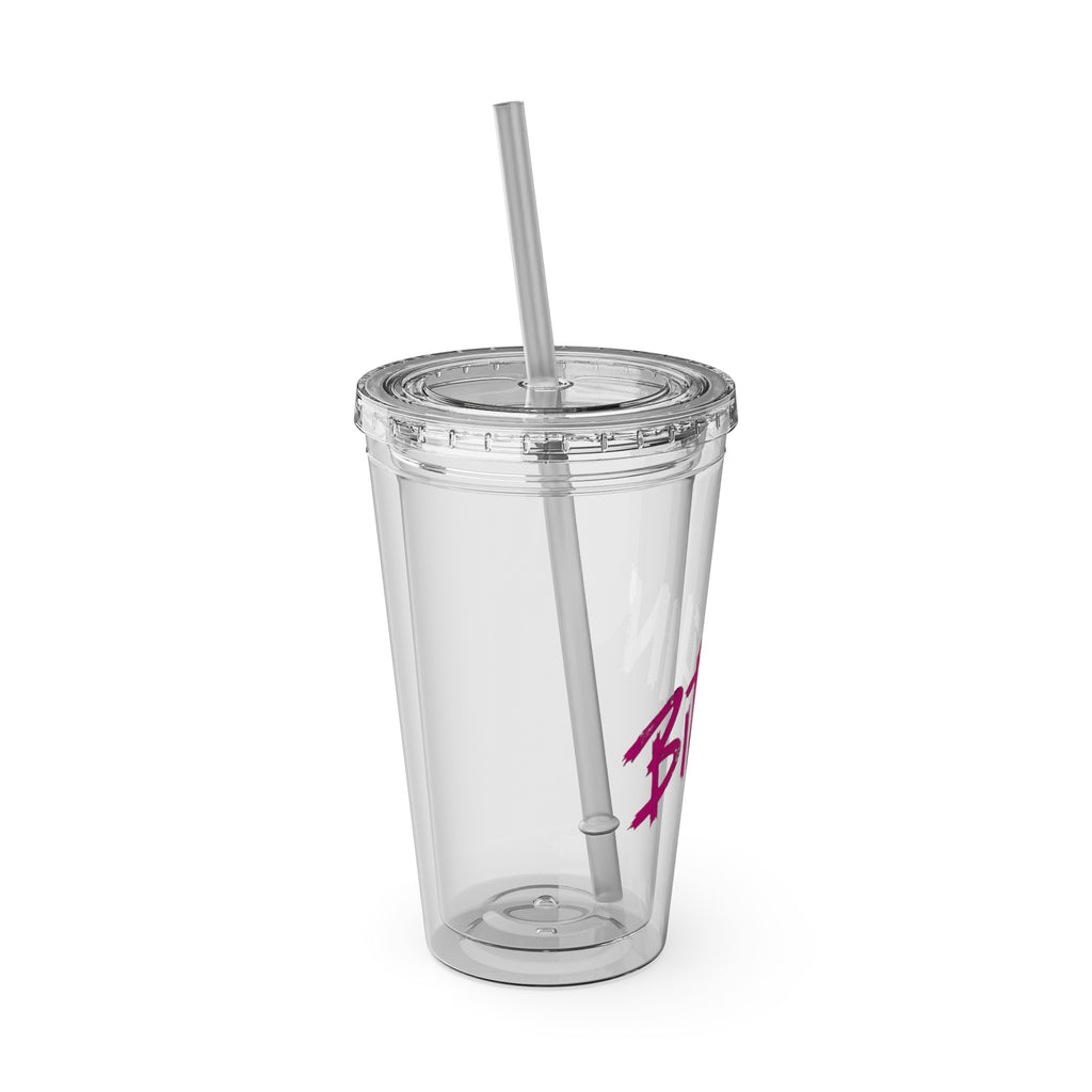 Bicchiere con Cannuccia da 16oz