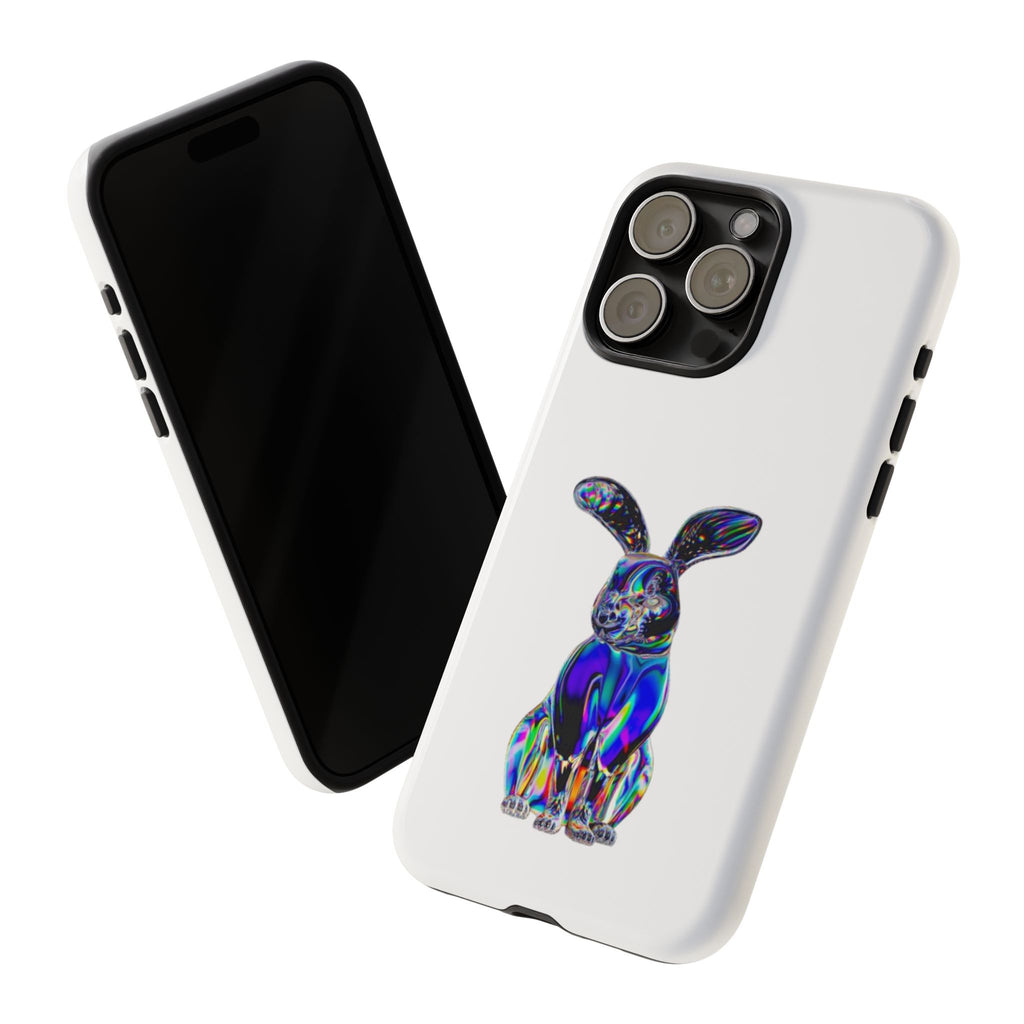 Cover per telefono con coniglio olografico