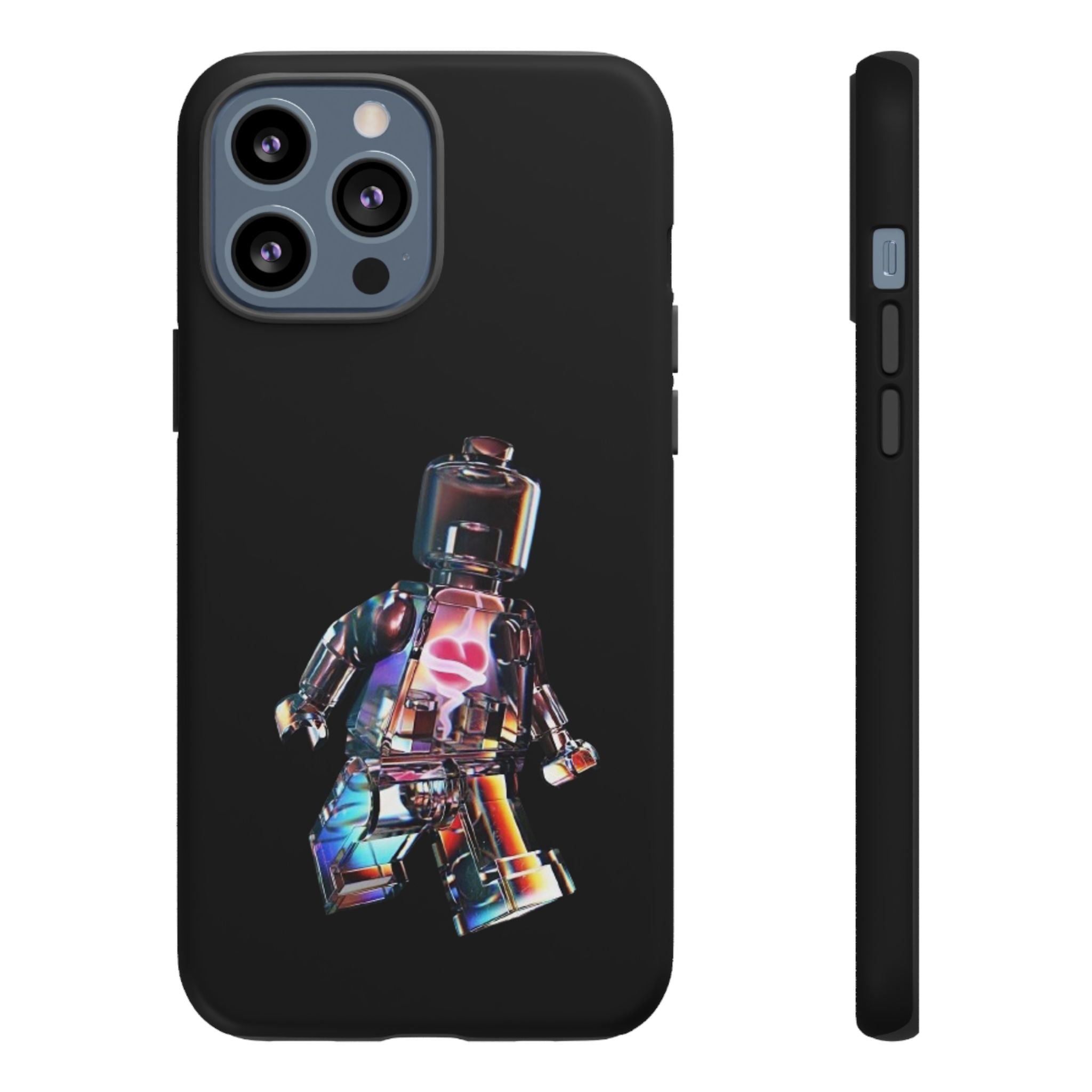 Holographic Brickman Phone Case
