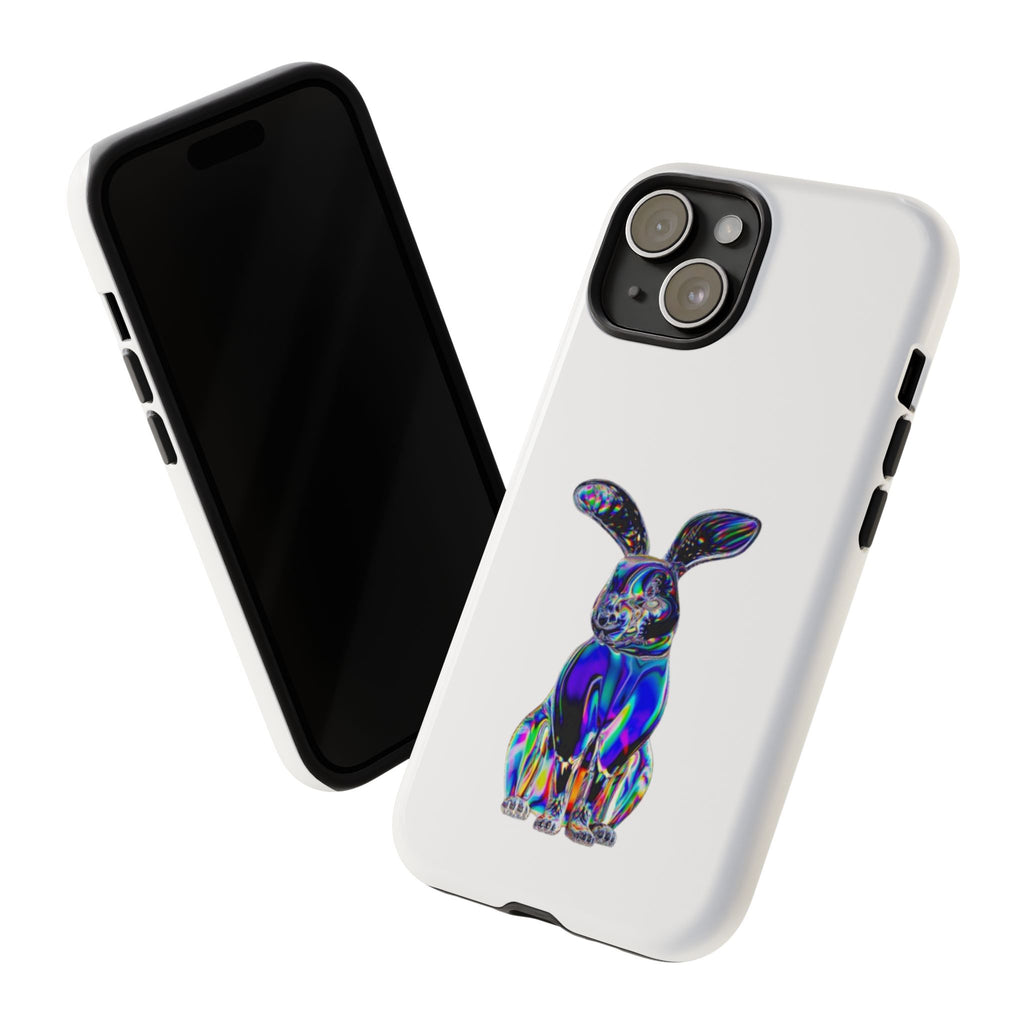 Cover per telefono con coniglio olografico