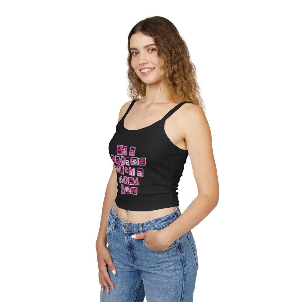 Top corto "Be a Badass with a Good Ass"