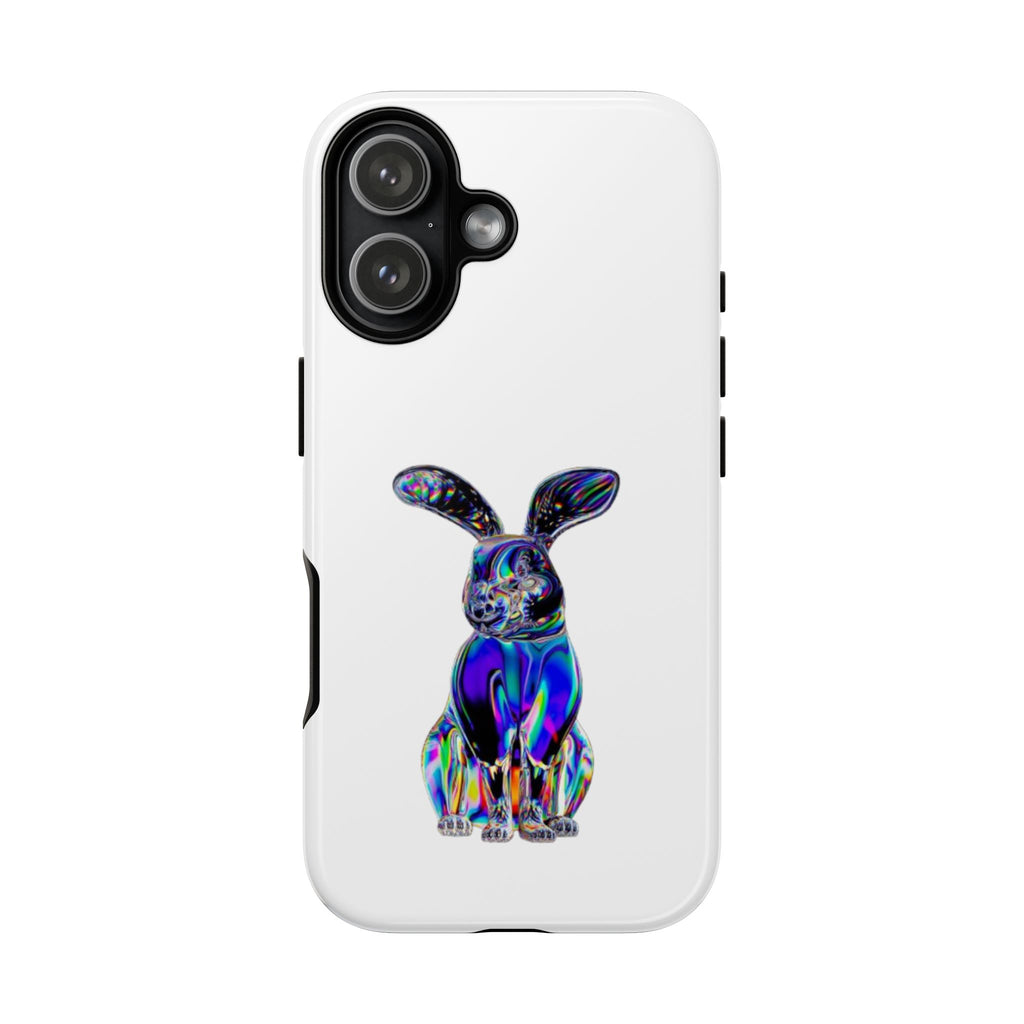 Cover per telefono con coniglio olografico