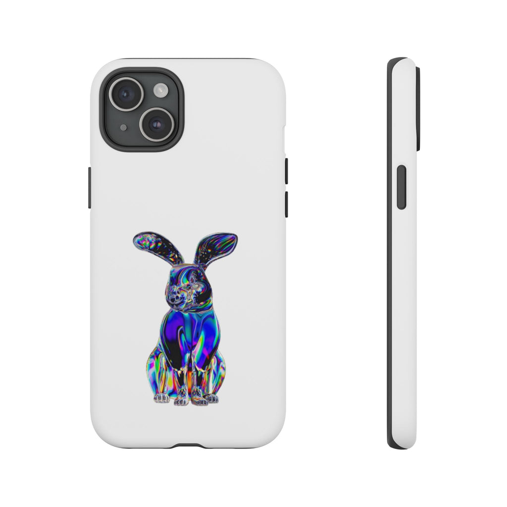 Cover per telefono con coniglio olografico