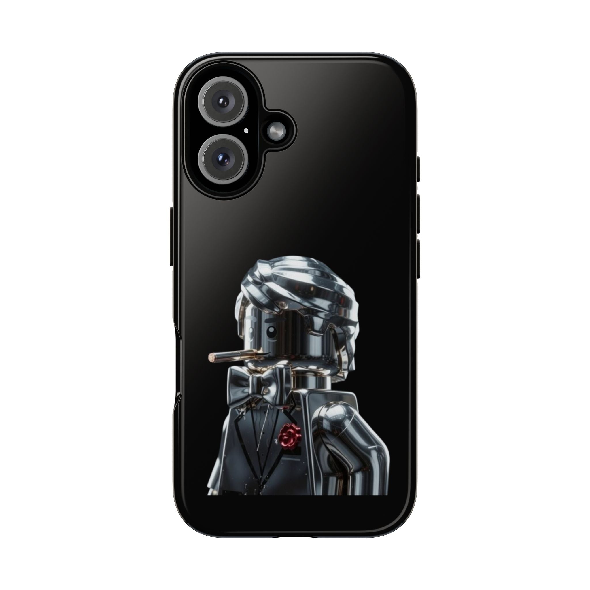 Shiny Brickman Phone Case