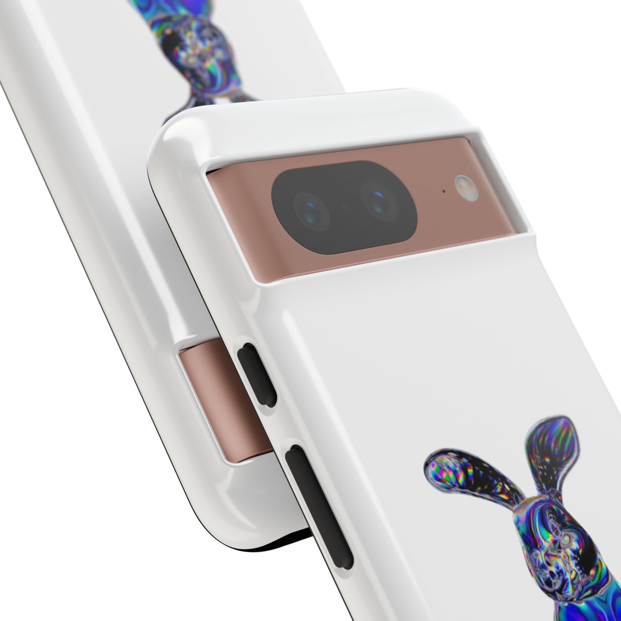 Cover per telefono con coniglio olografico