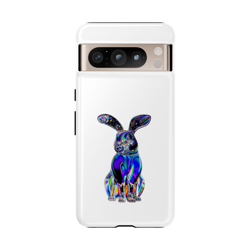 Cover per telefono con coniglio olografico
