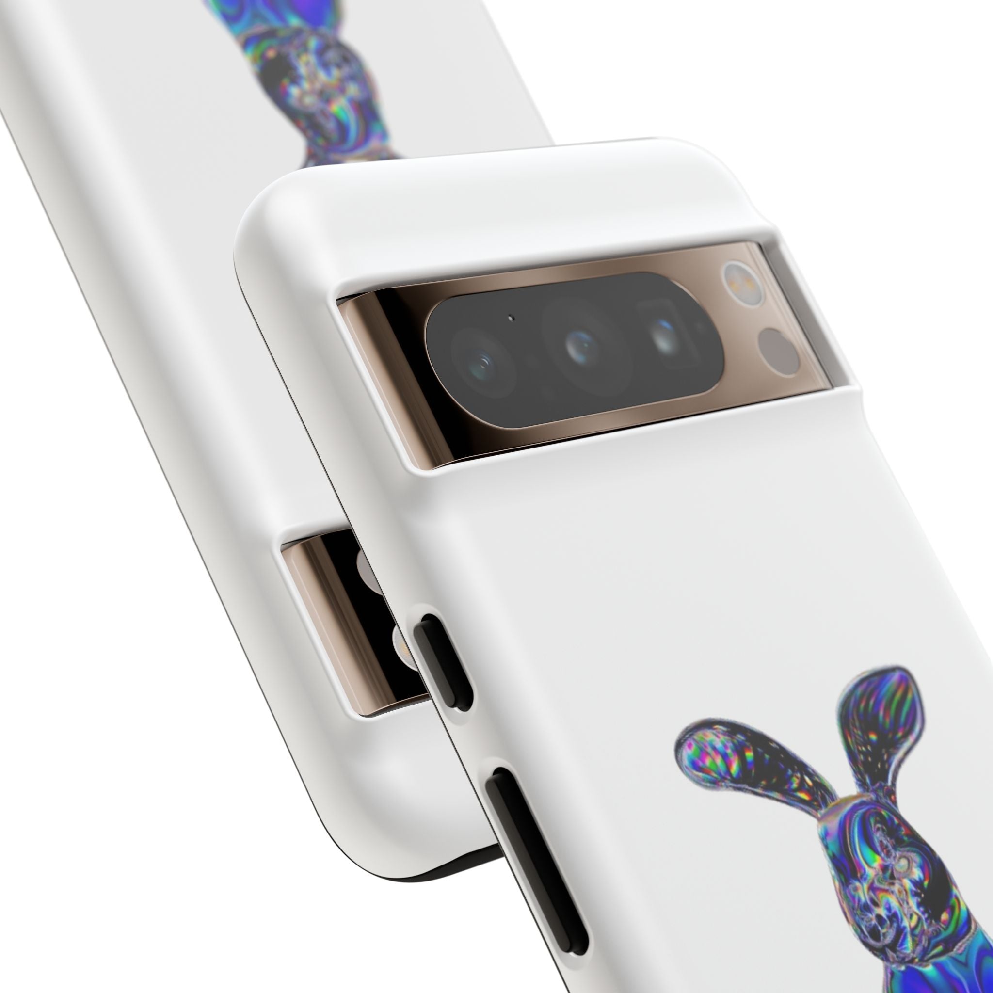 Cover per telefono con coniglio olografico