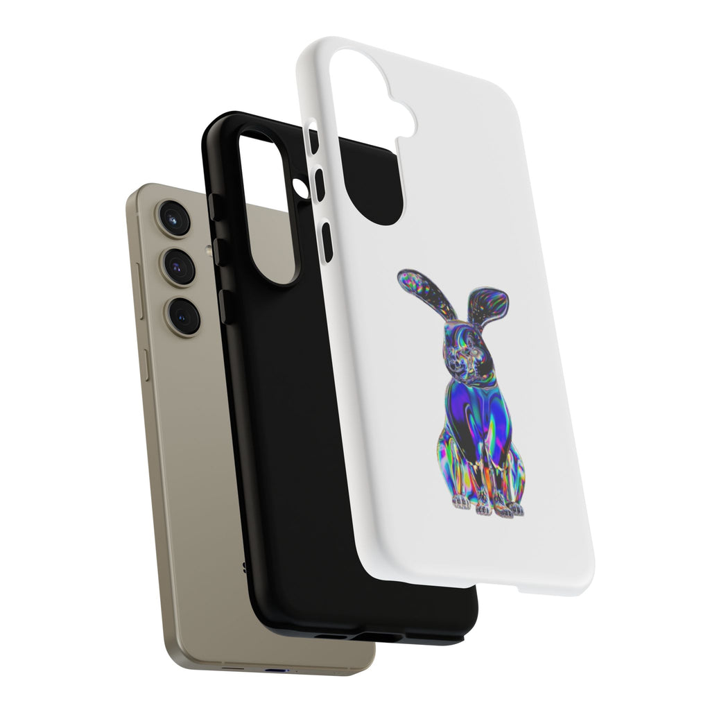 Cover per telefono con coniglio olografico
