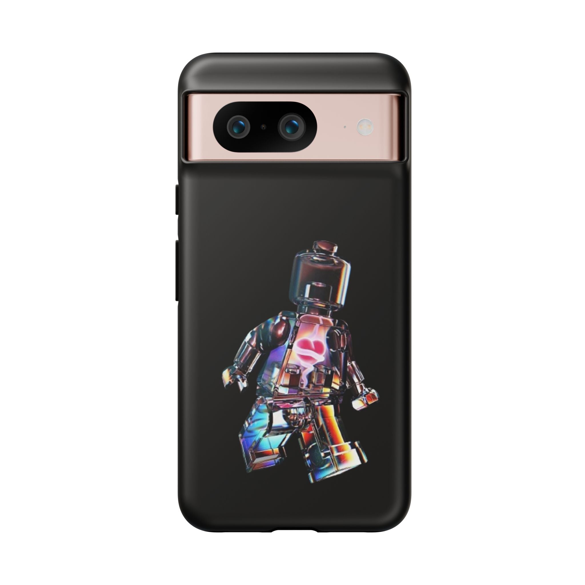 Holographic Brickman Phone Case