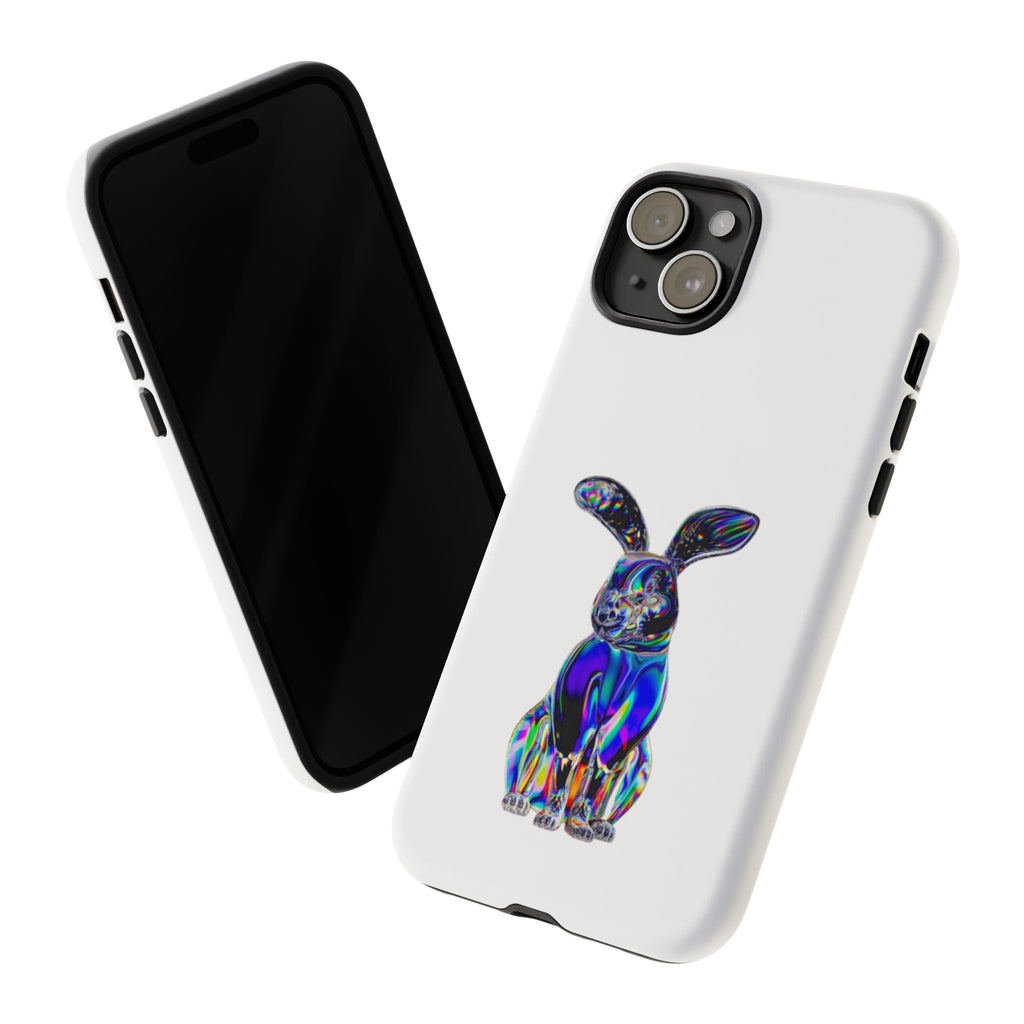 Cover per telefono con coniglio olografico