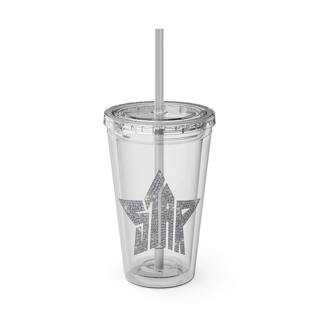 Bicchiere VVS Star con Cannuccia, 470ml