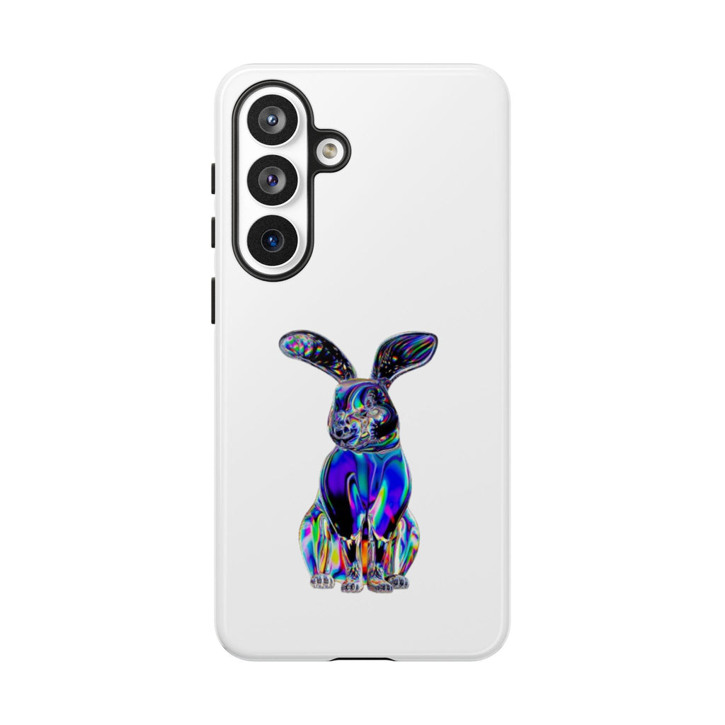 Cover per telefono con coniglio olografico