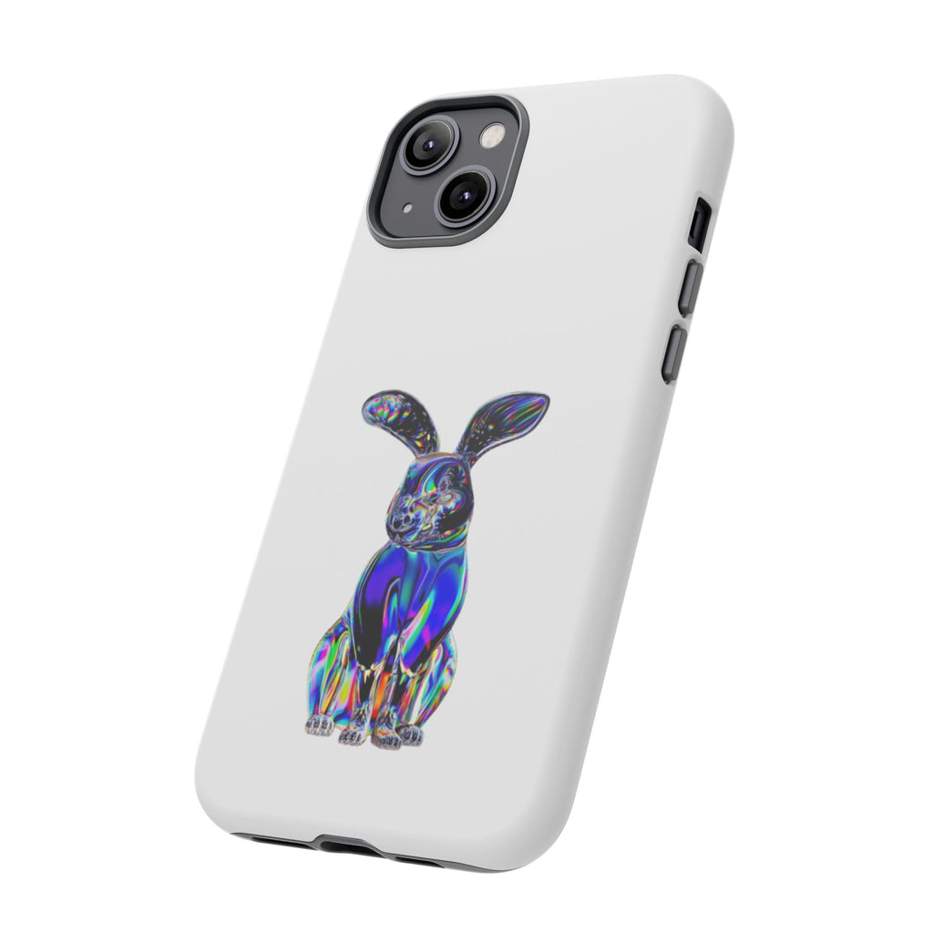 Cover per telefono con coniglio olografico