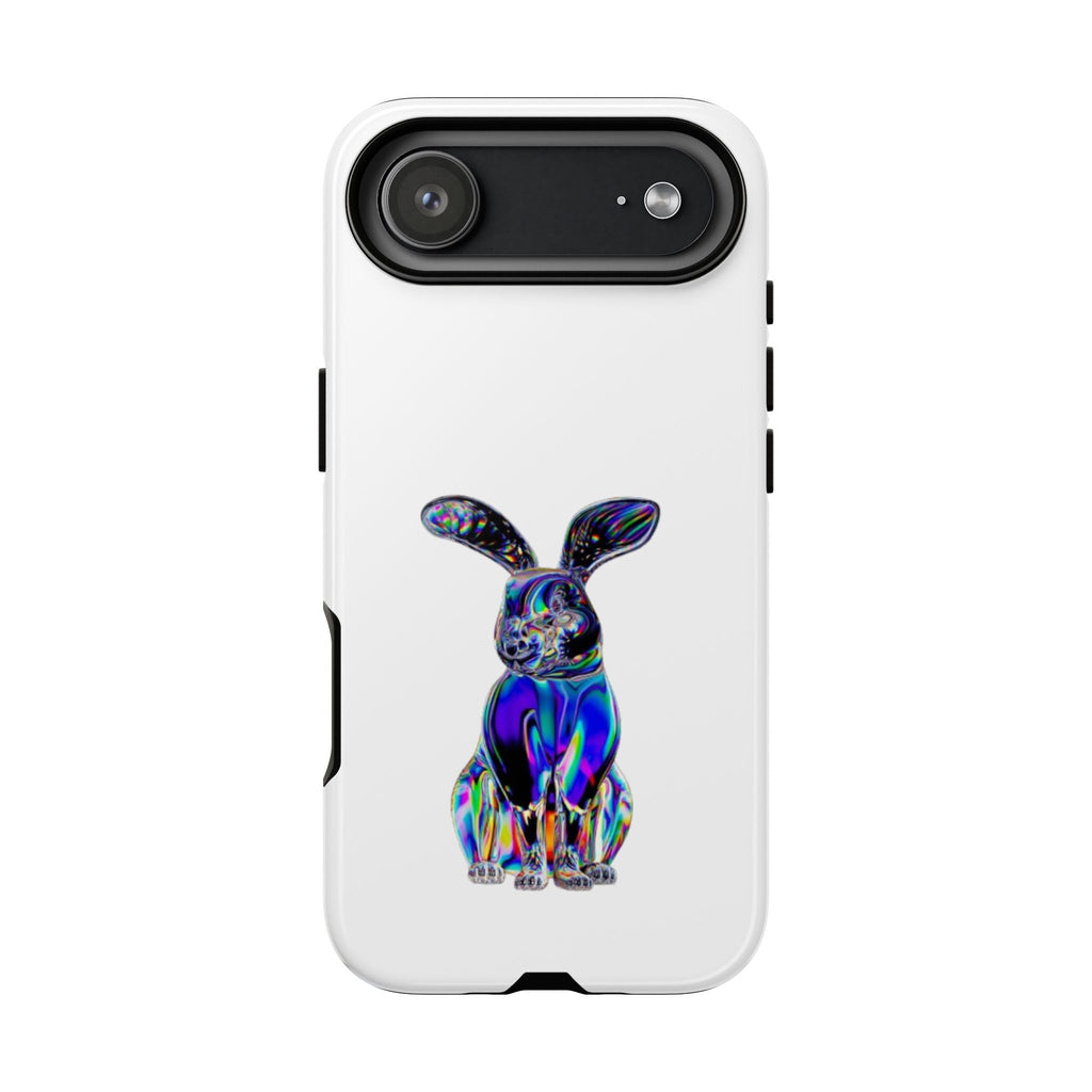 Cover per telefono con coniglio olografico