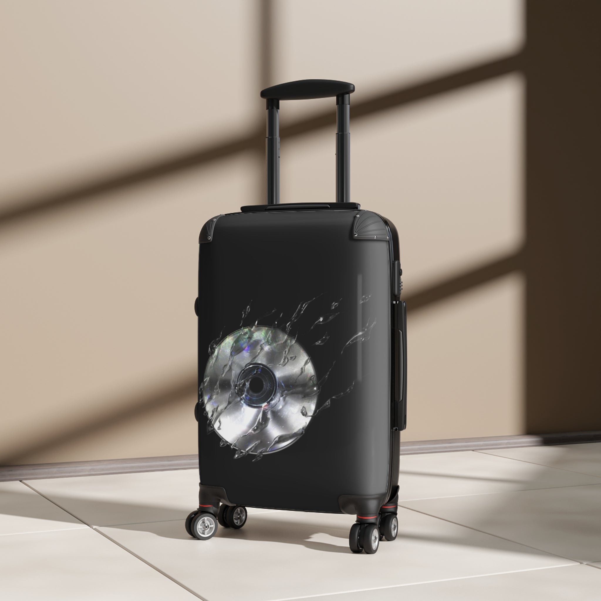 Dripping Disk Suitcase