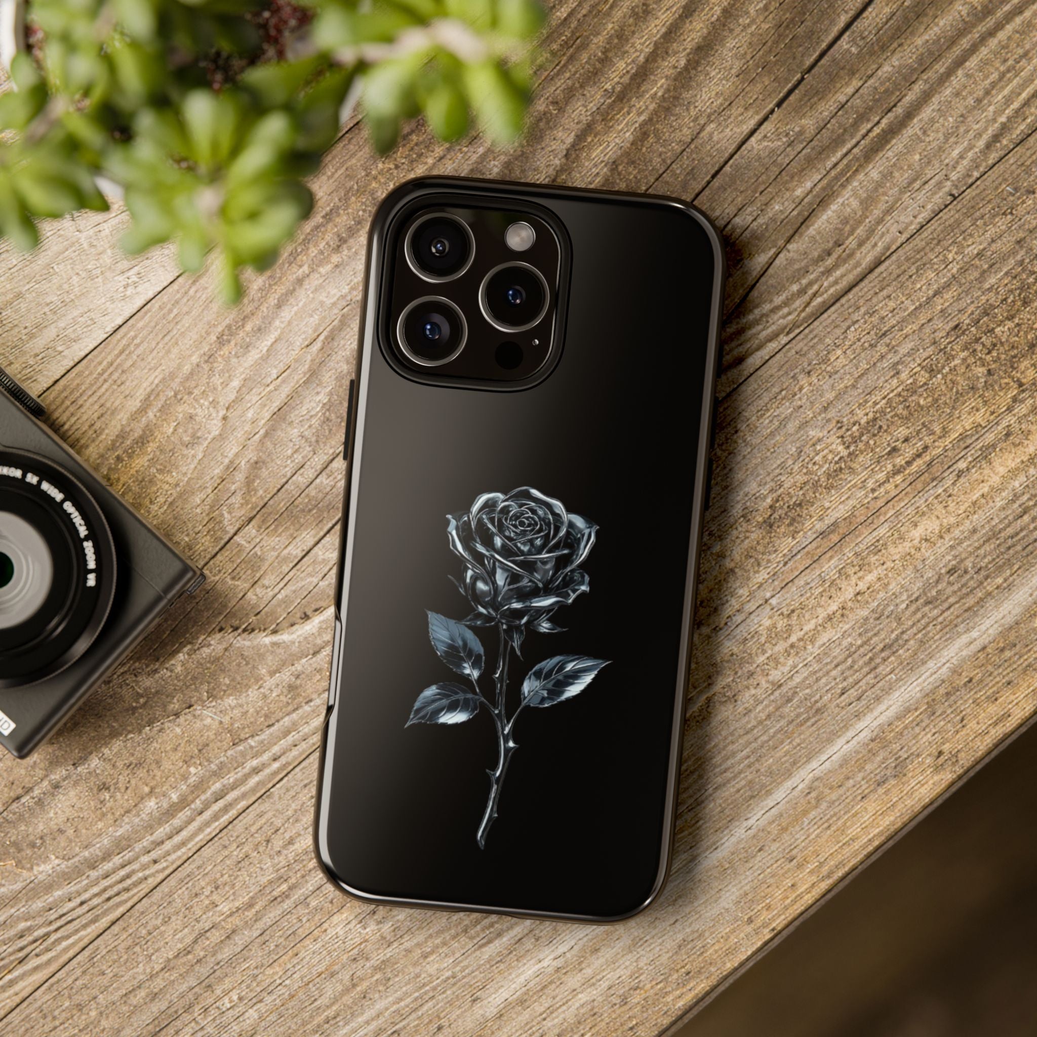 Cover per telefono Metal Rose