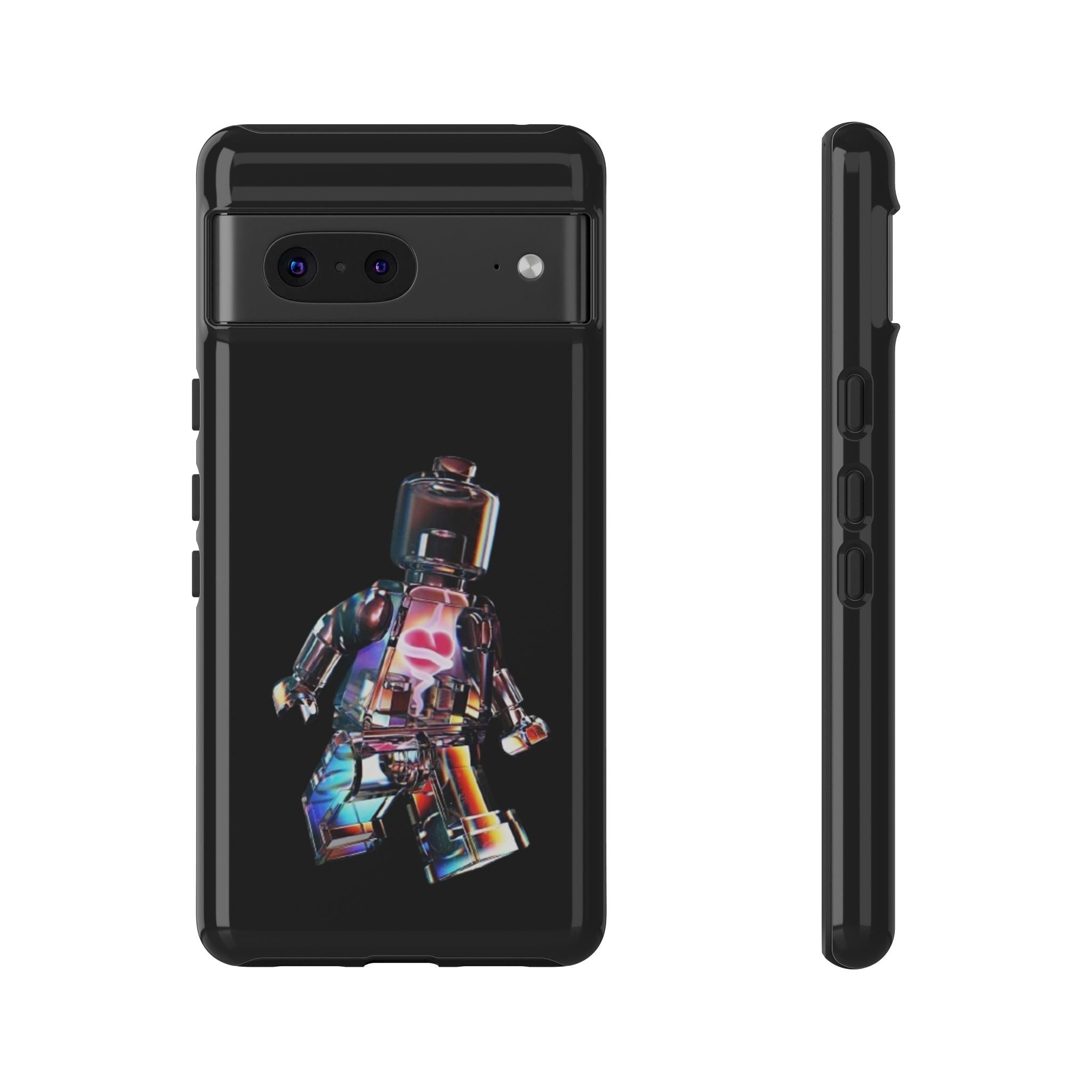 Holographic Brickman Phone Case