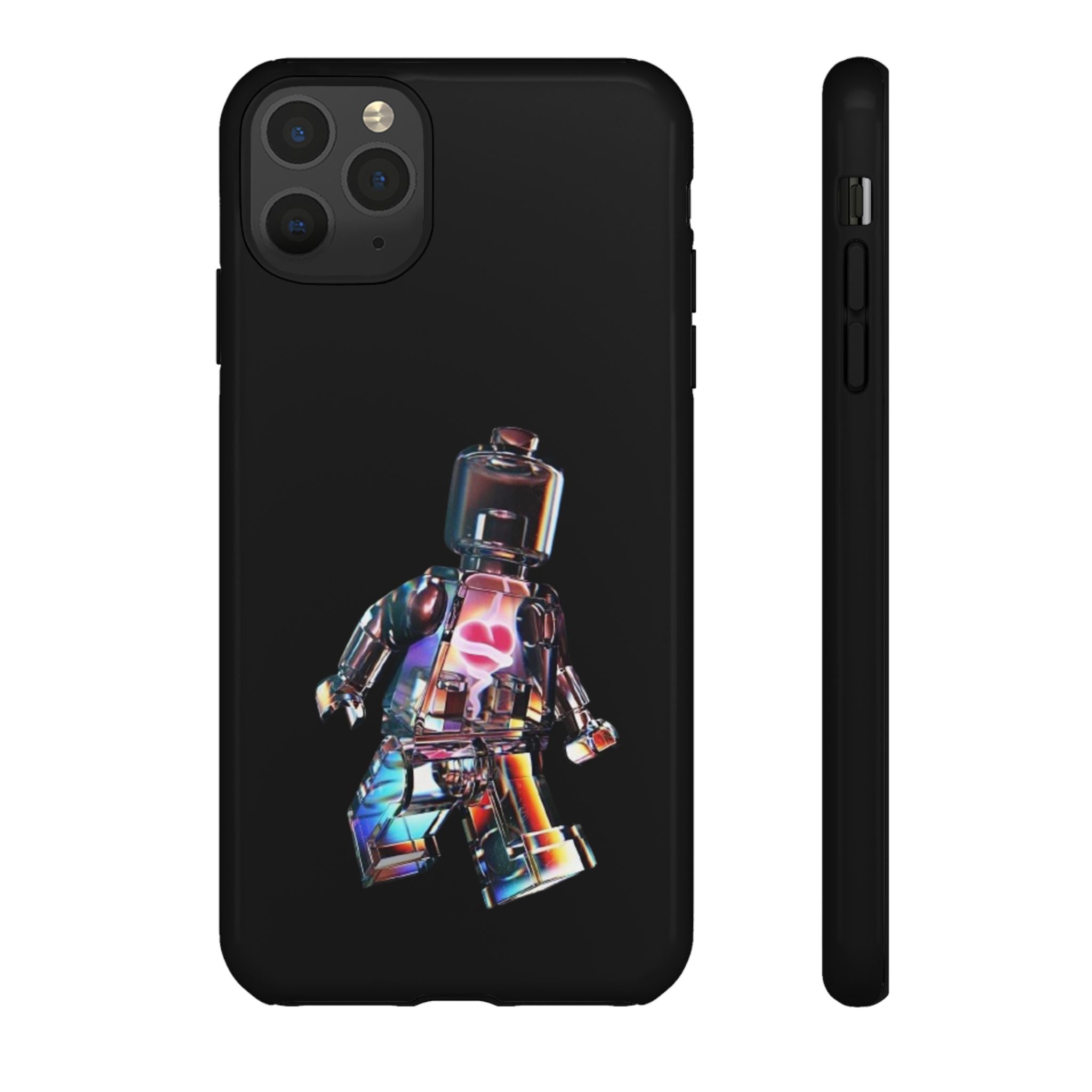 Holographic Brickman Phone Case