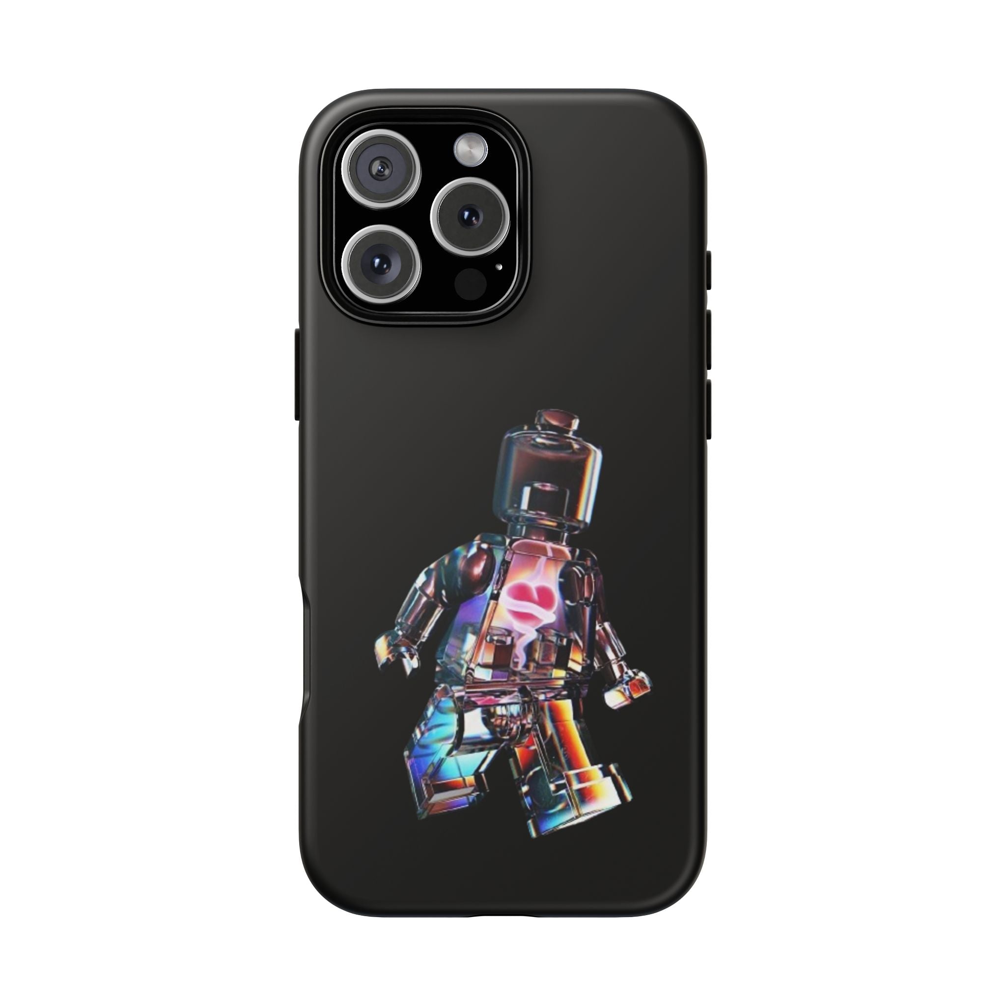 Holographic Brickman Phone Case